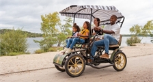 Familienfahrrad in Center Parcs Bispinger Heide