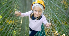 Kinder-Kletterparcours in Center Parcs Park Bostalsee