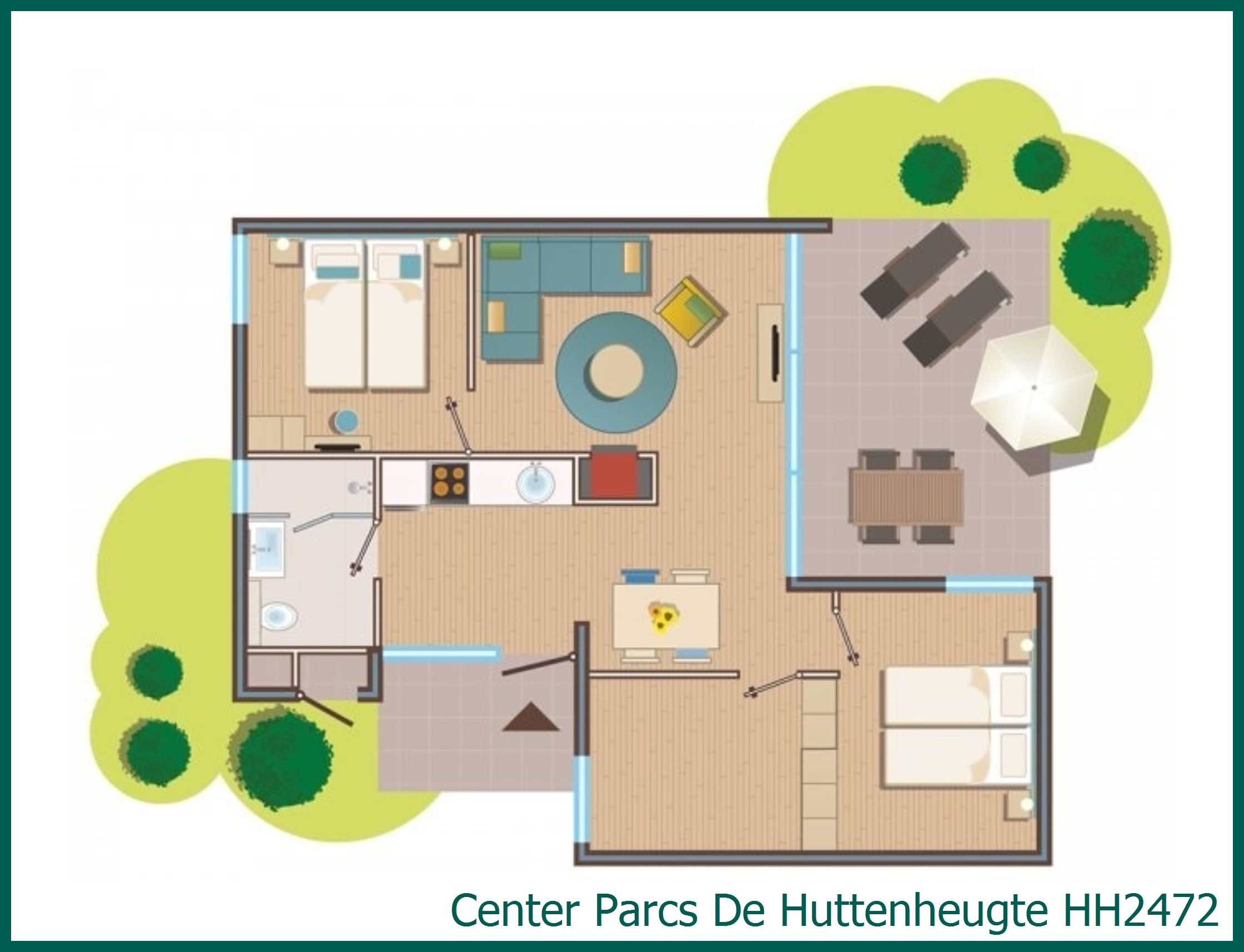 Premium-Ferienhaus HH2472 in De Huttenheugte