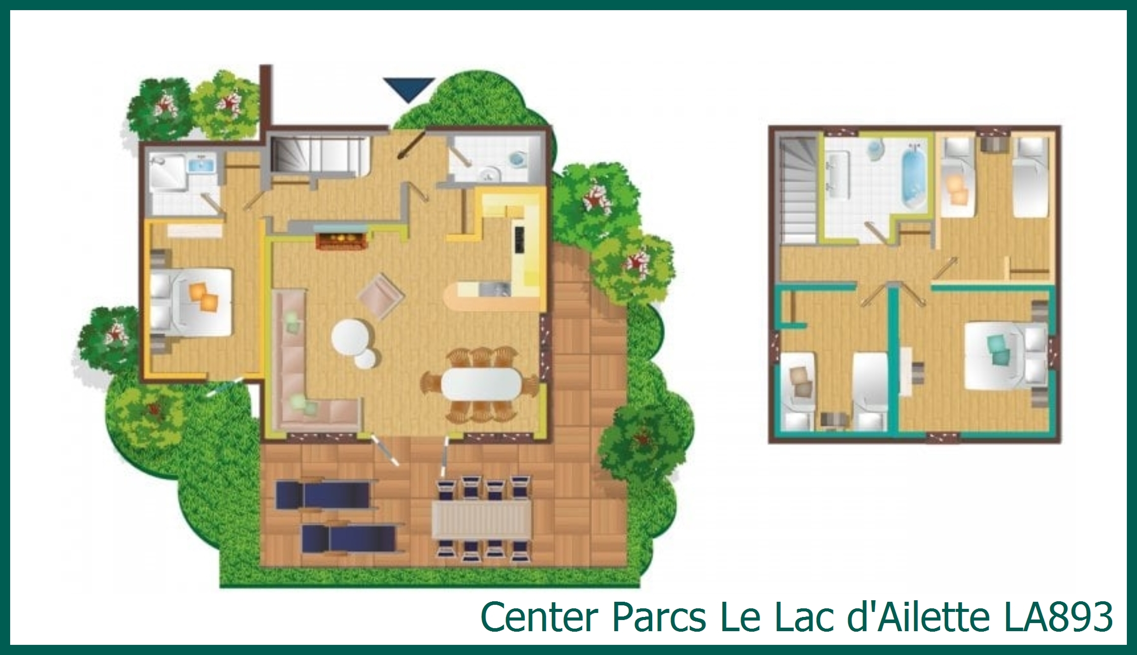 Premium-Ferienhaus LA893 in Le Lac d'Ailette