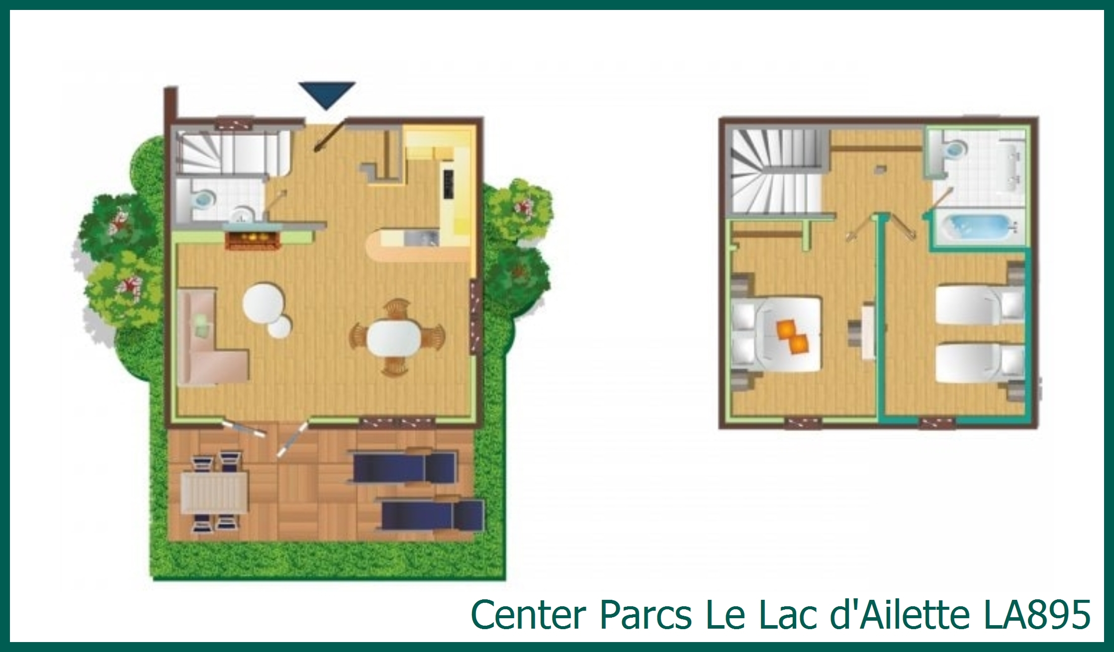 Premium-Ferienhaus LA895 in Le Lac d'Ailette