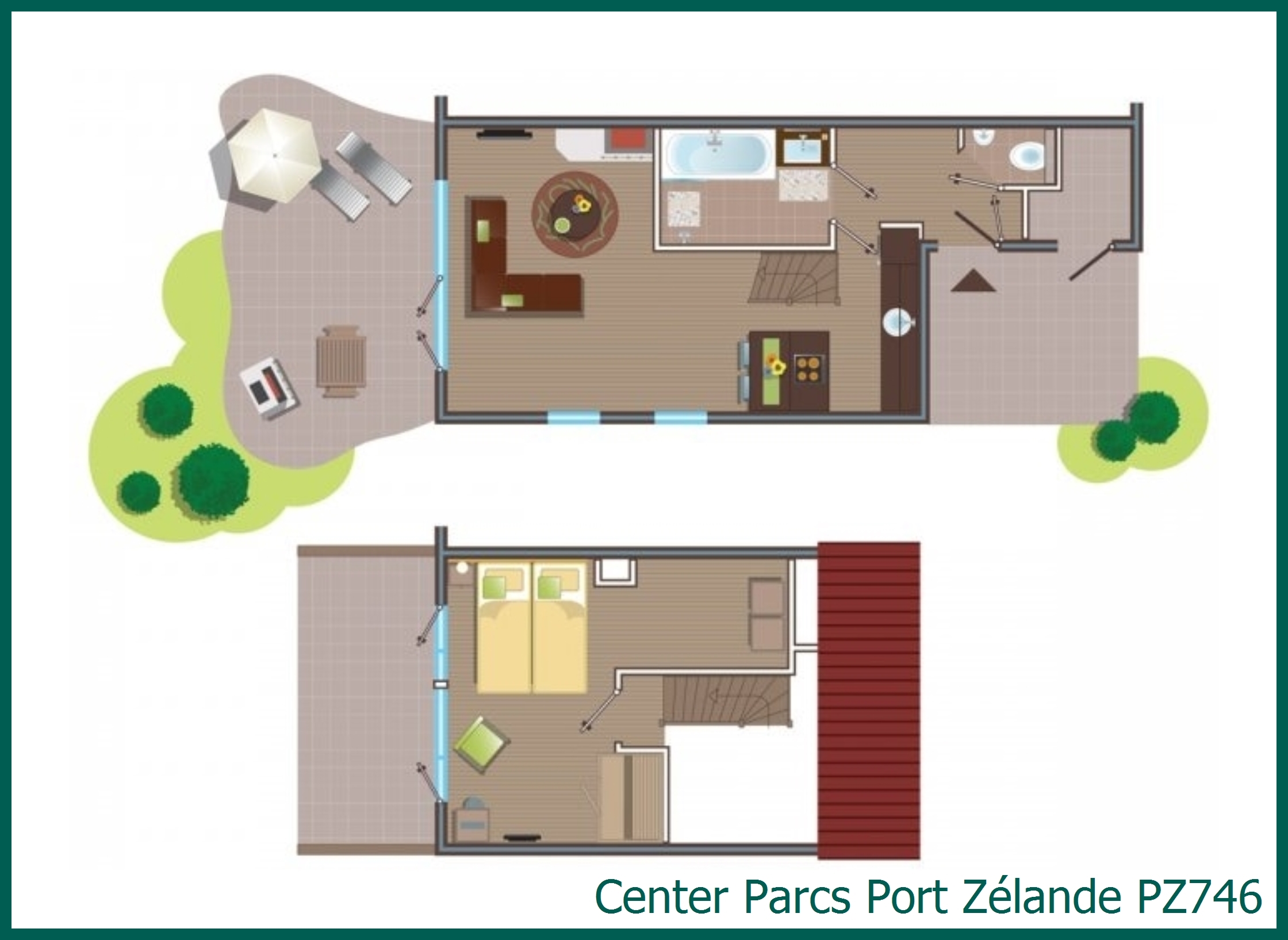 VIP-Ferienhaus PZ746 in Port Zélande