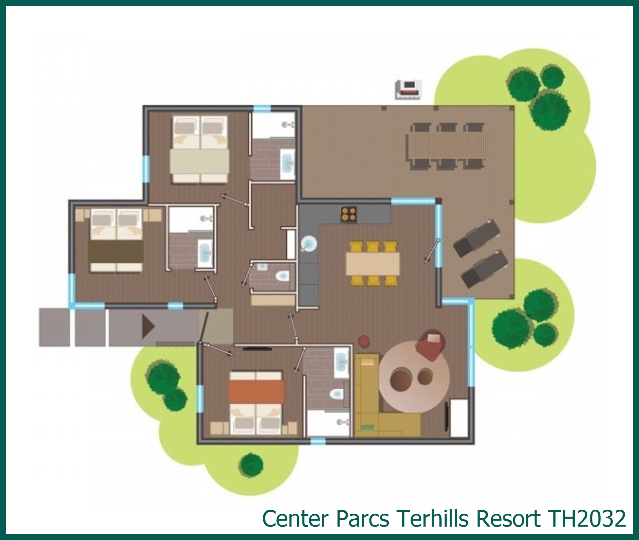 Lakeside-VIP-Ferienhaus TH2032 in Terhills Resort