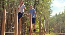 Trimm-dich-Pfad in Center Parcs Terhills Resort