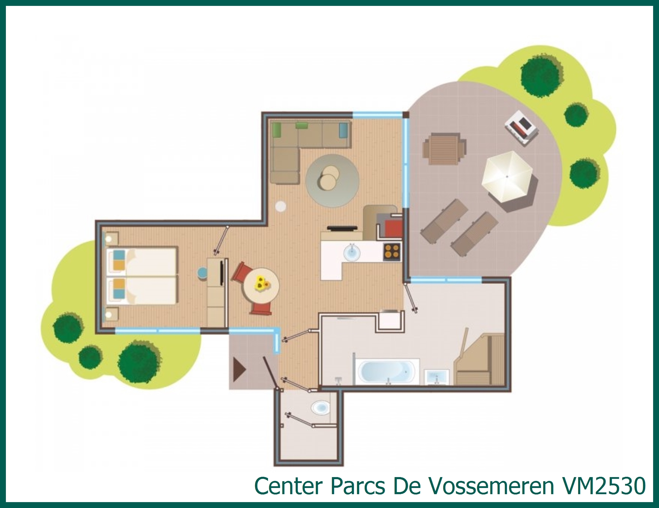 VIP-Ferienhaus VM2530 in De Vossemeren