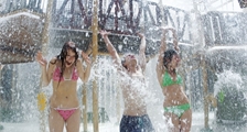 Wasserspielwelt Water Playhouse in Center Parcs Villages Nature Paris