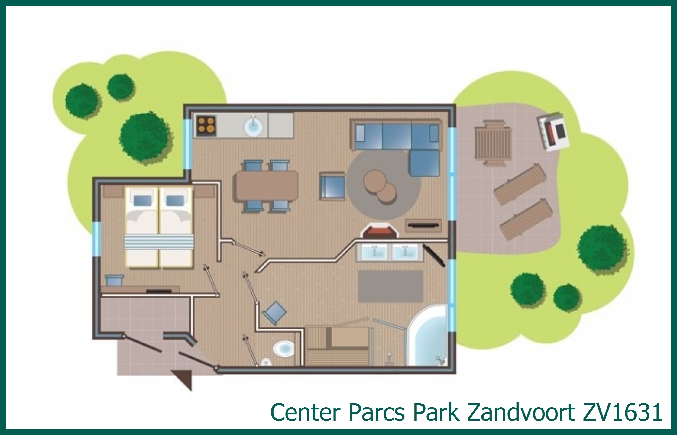 VIP-Ferienhaus ZV1631 in Park Zandvoort