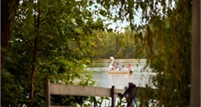 Tretbootfahren in Center Parcs Park Zandvoort