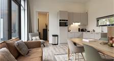4-Personen-Suitelodge Hottub - Rollstuhl-freundlich 4-persoons-suitelodge-hottub-rolstoel-vriendelijk in Dutchen De Zeegser Duinen
