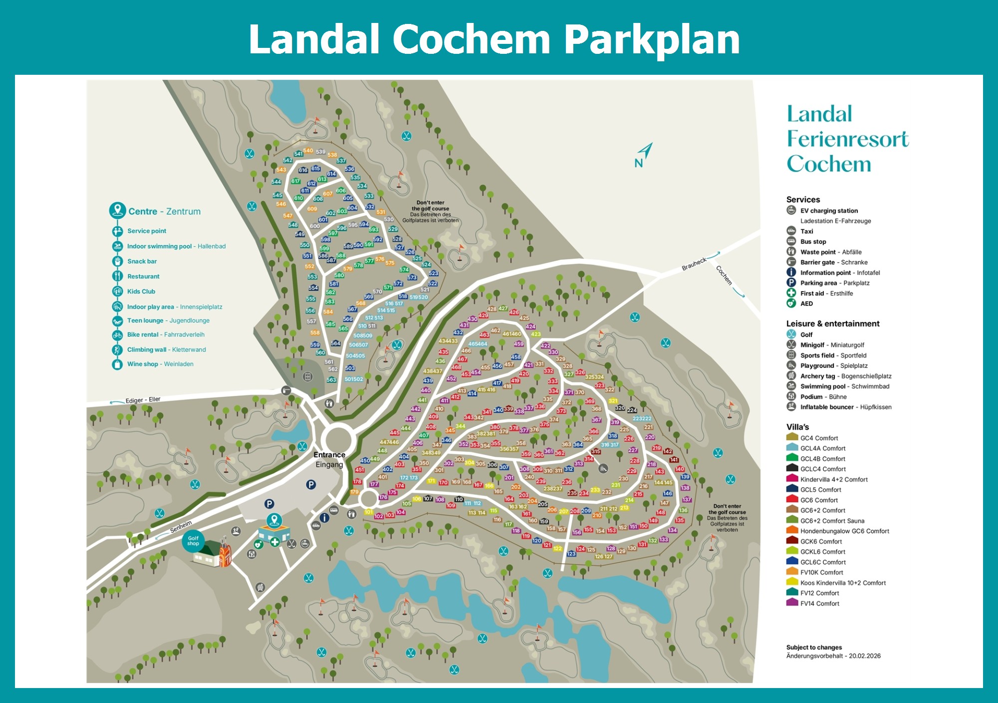 Karte und Lageplan Landal Cochem