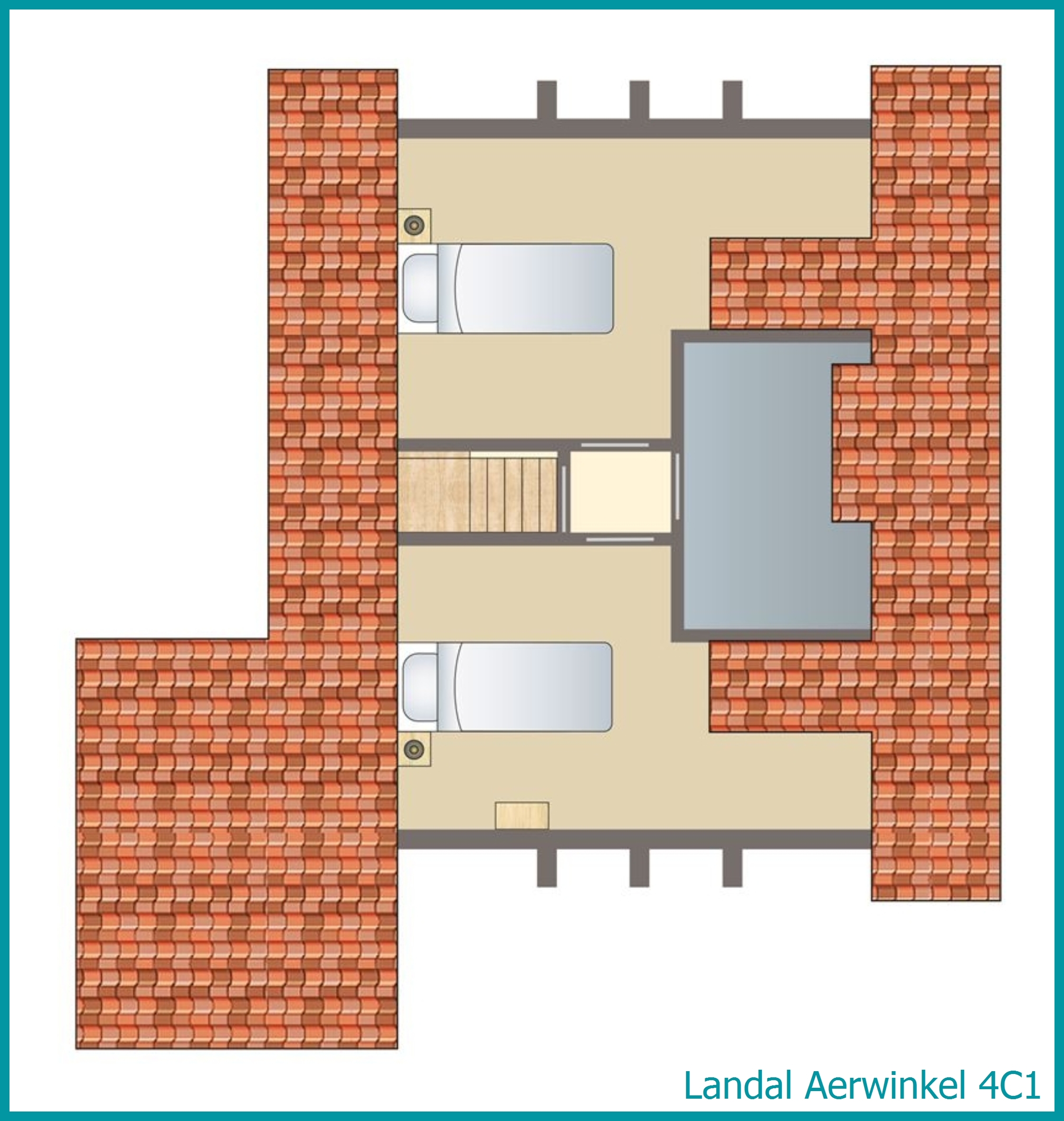 4-Personen-Ferienhaus 4C1 in Aerwinkel