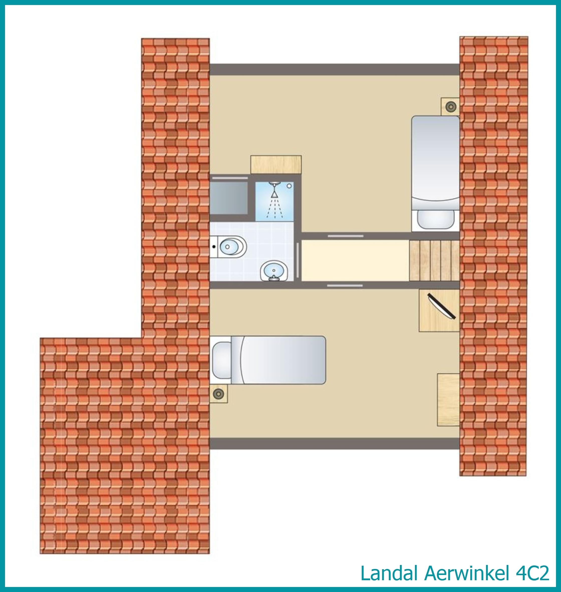 4-Personen-Ferienhaus 4C2 in Aerwinkel