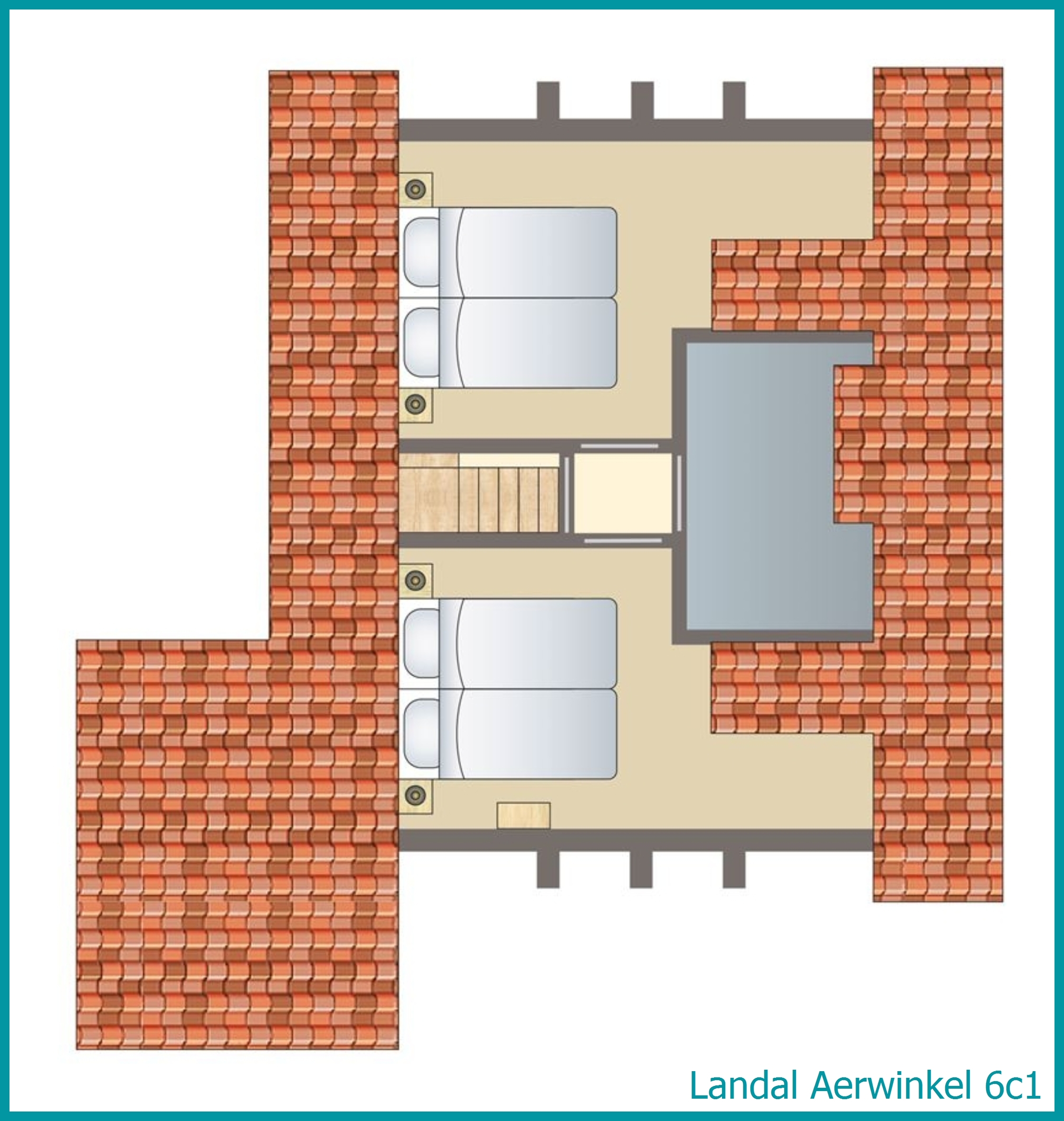 6-Personen-Ferienhaus 6c1 in Aerwinkel