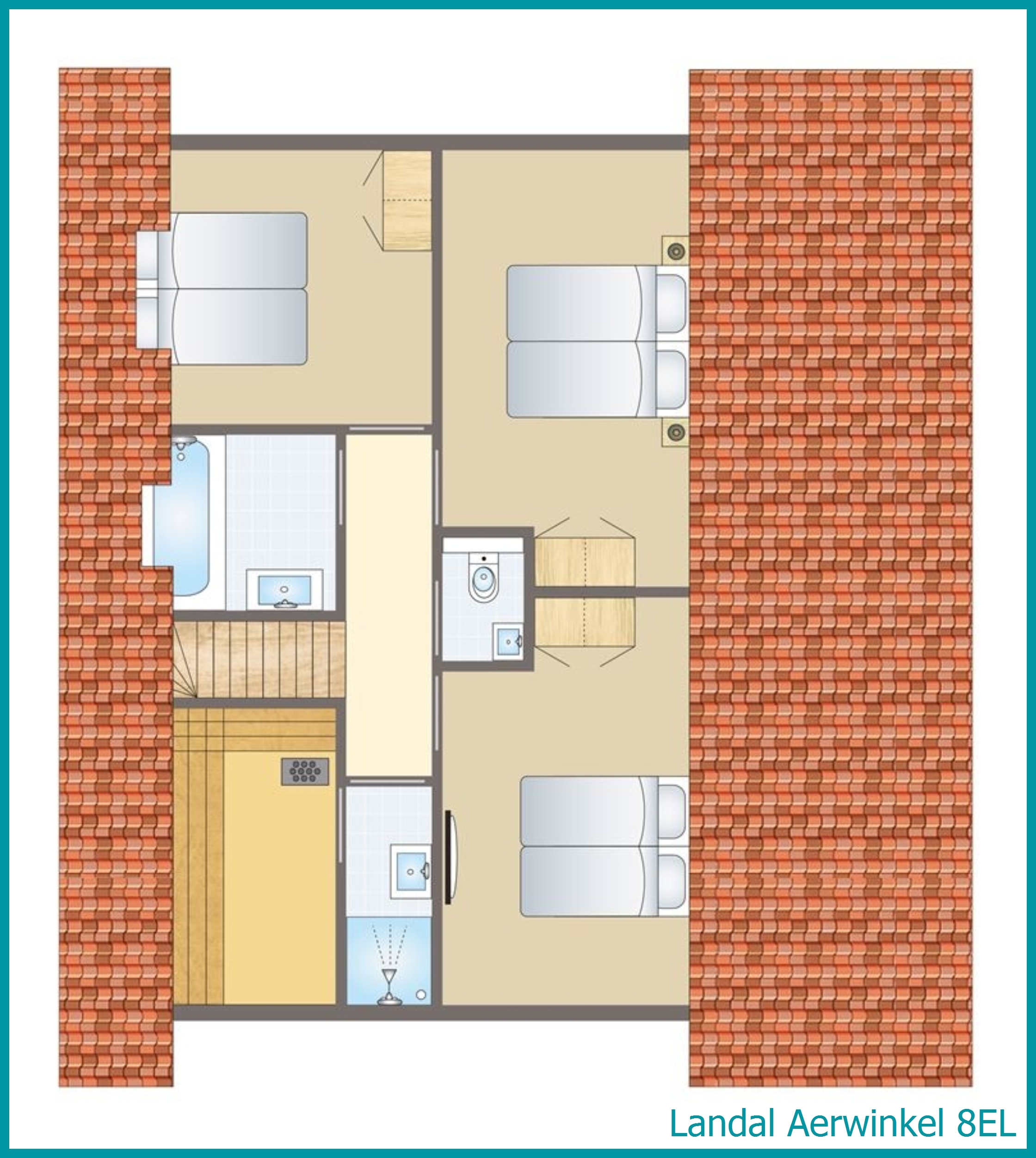 8-Personen-bungalow 8EL in Aerwinkel