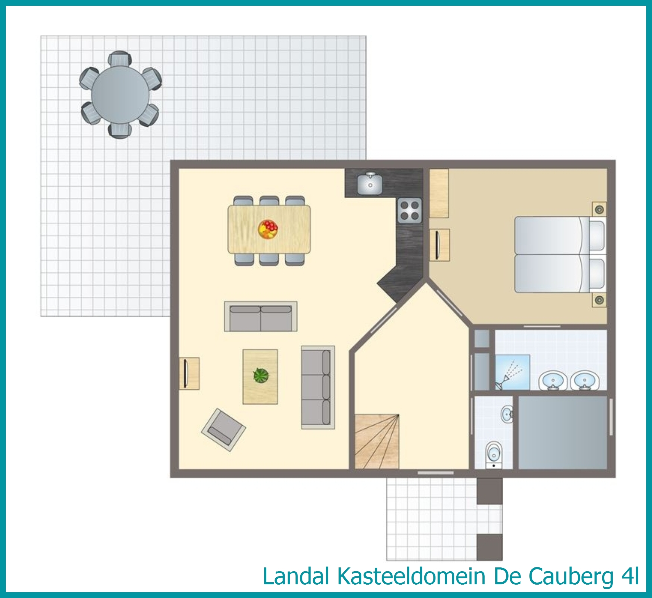 4-Personen-Villa 4l in Kasteeldomein De Cauberg
