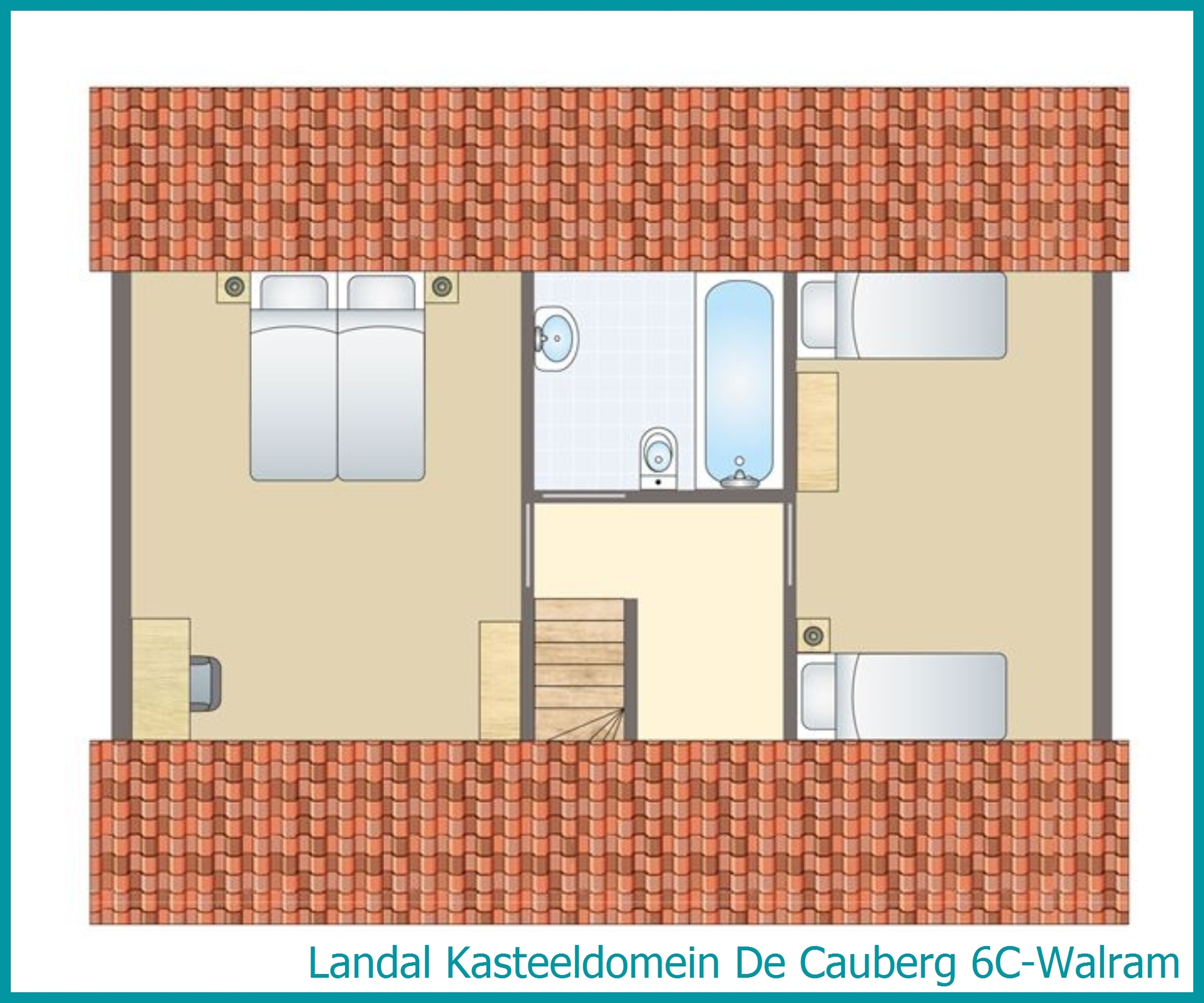 6-Personen-Villa 6C-Walram in Kasteeldomein De Cauberg