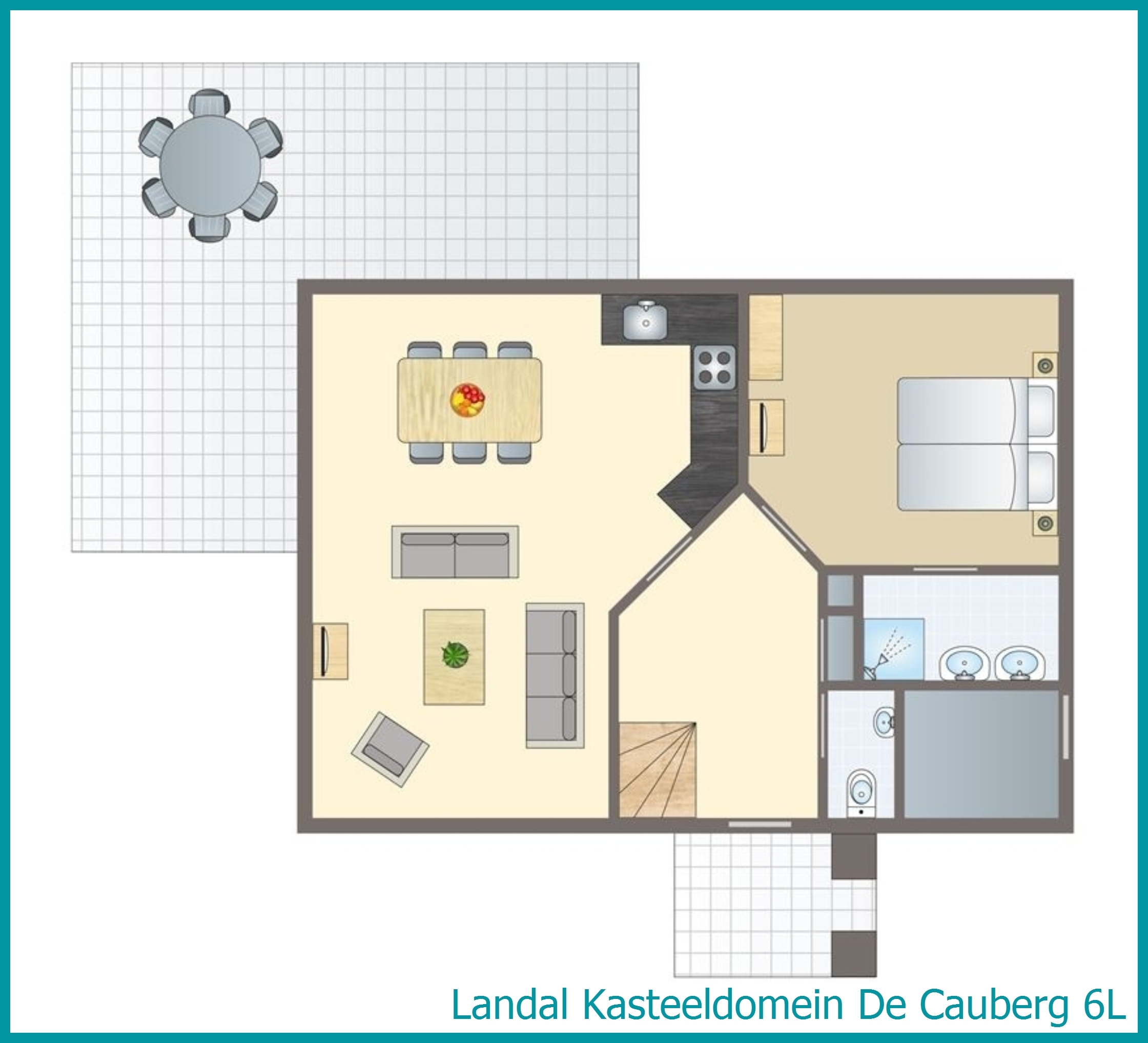 6-Personen-Villa 6L in Kasteeldomein De Cauberg