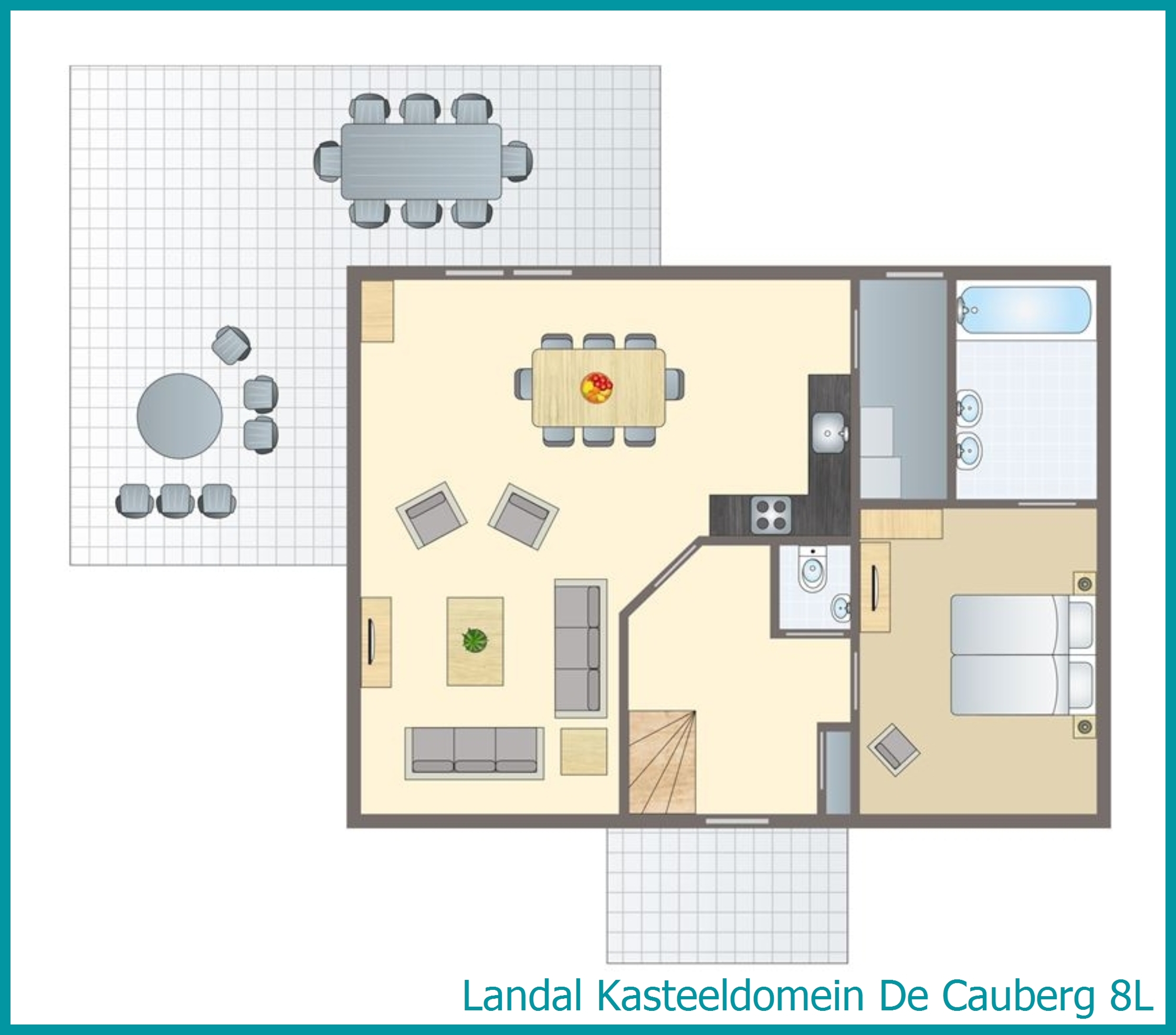 8-Personen-Villa 8L in Kasteeldomein De Cauberg