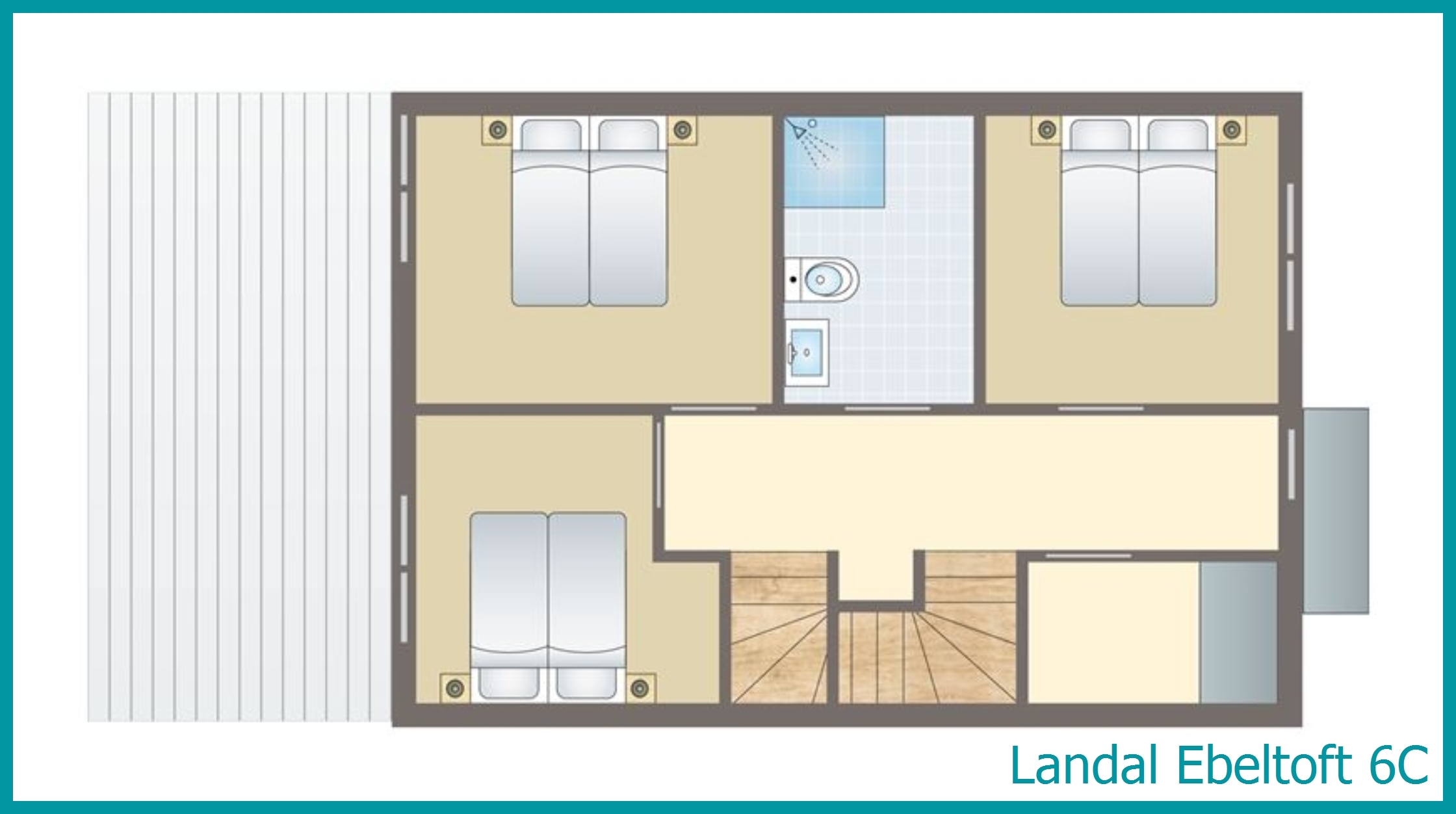 6-Personen-Ferienhaus 6C in Ebeltoft