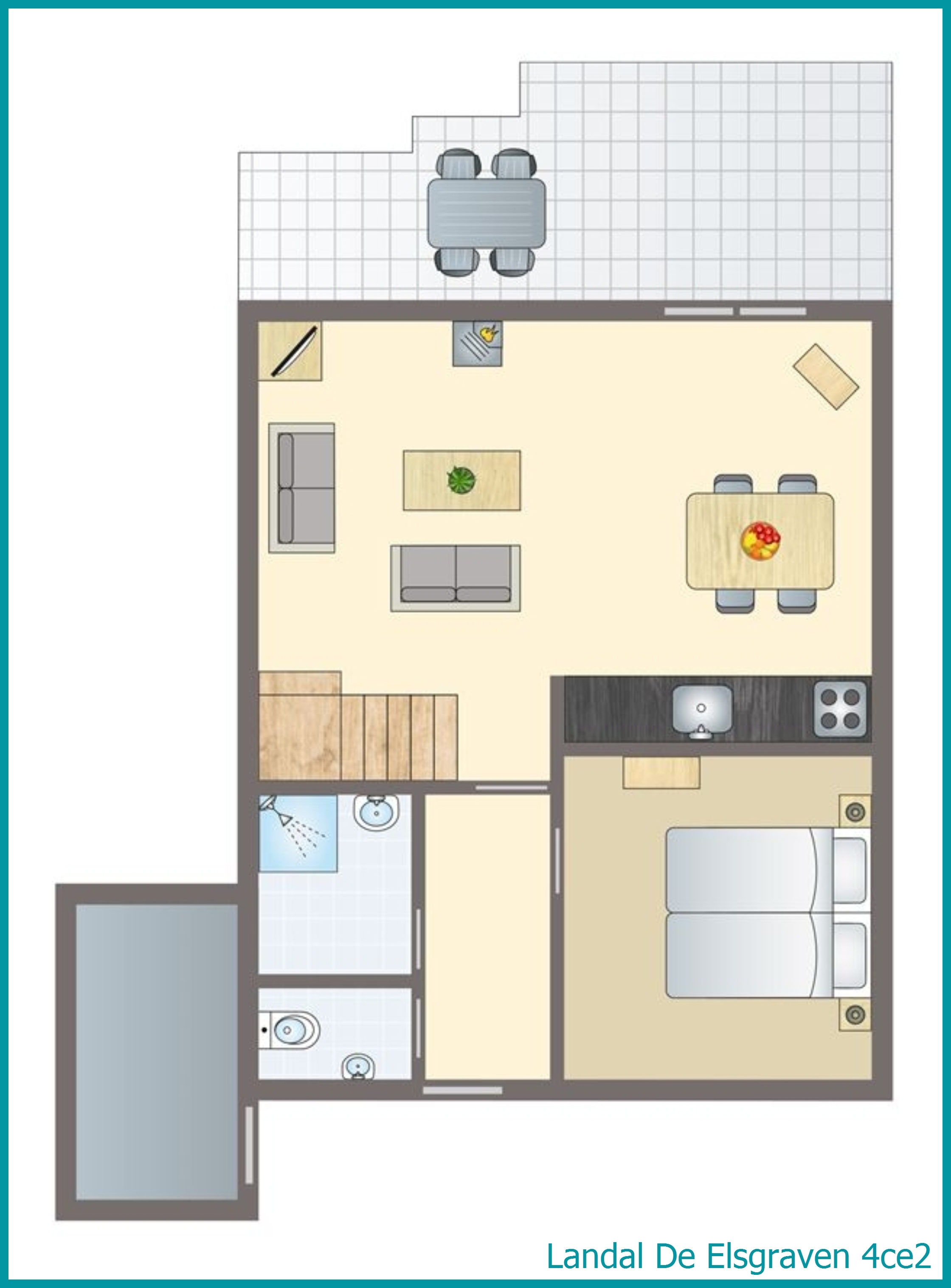 4-Personen-Ferienhaus 4ce2 in De Elsgraven