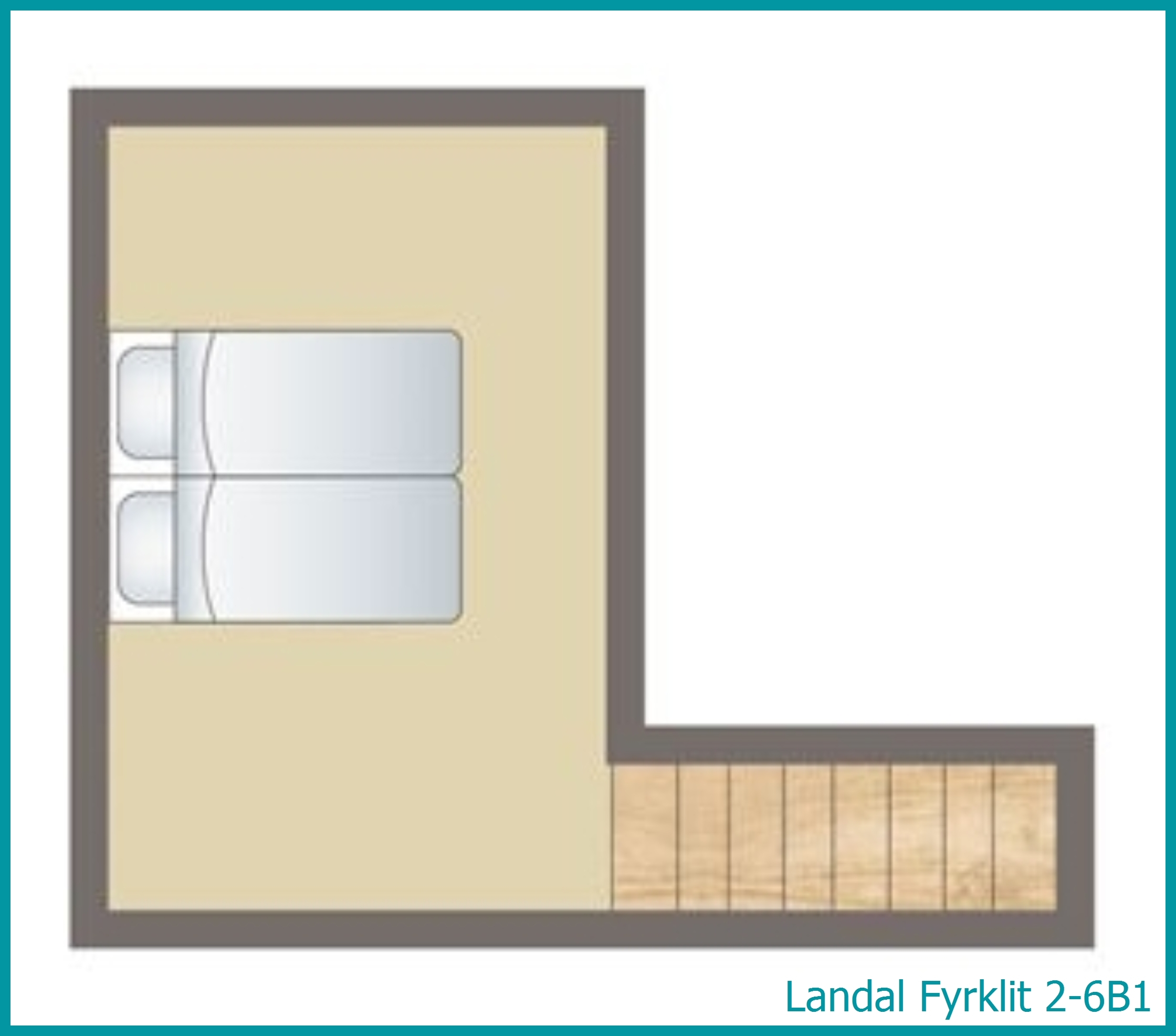 2-6-Personen-Ferienwohnung 2-6B1 in Fyrklit