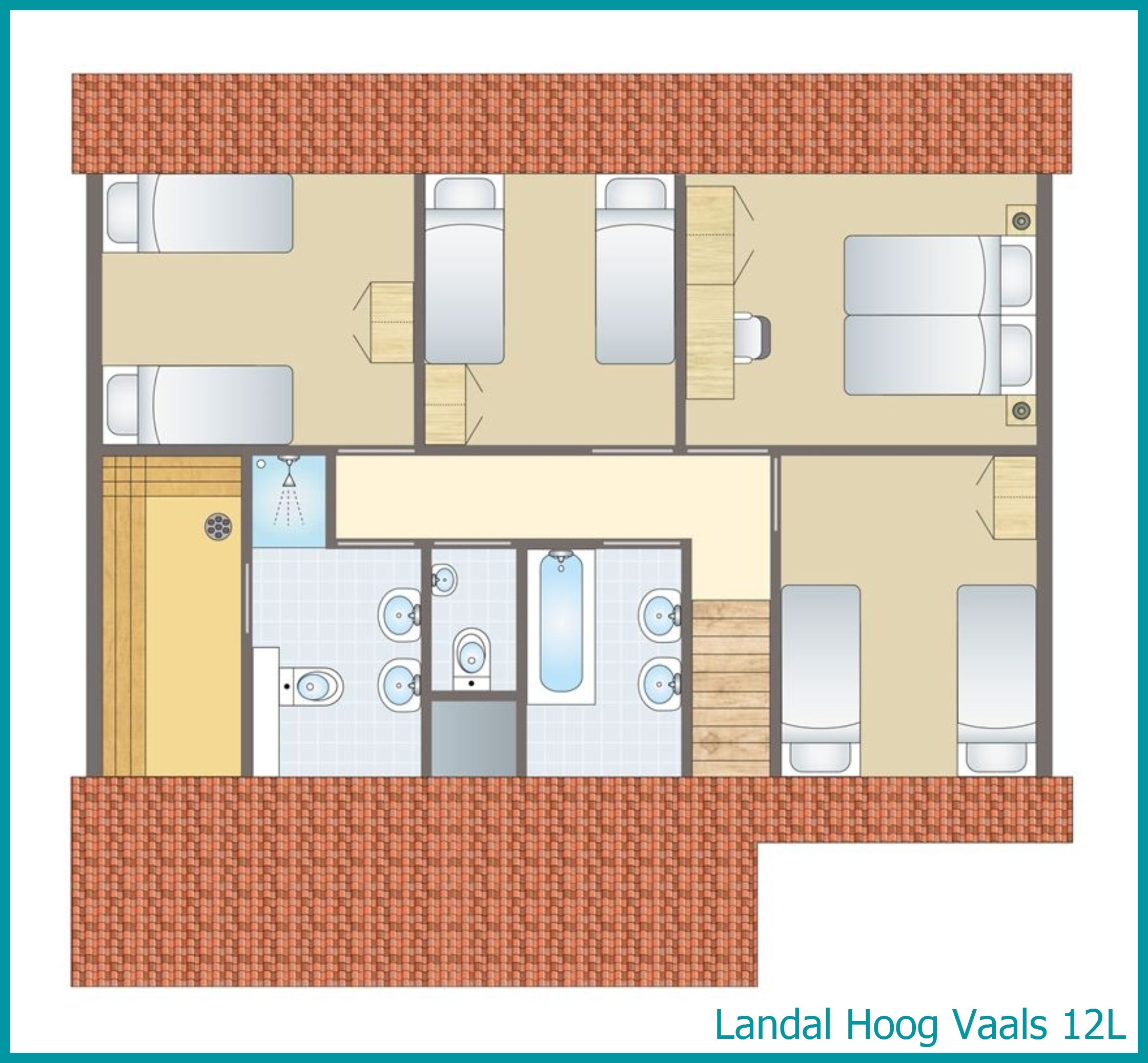 12-Personen-Ferienhaus 12L in Hoog Vaals