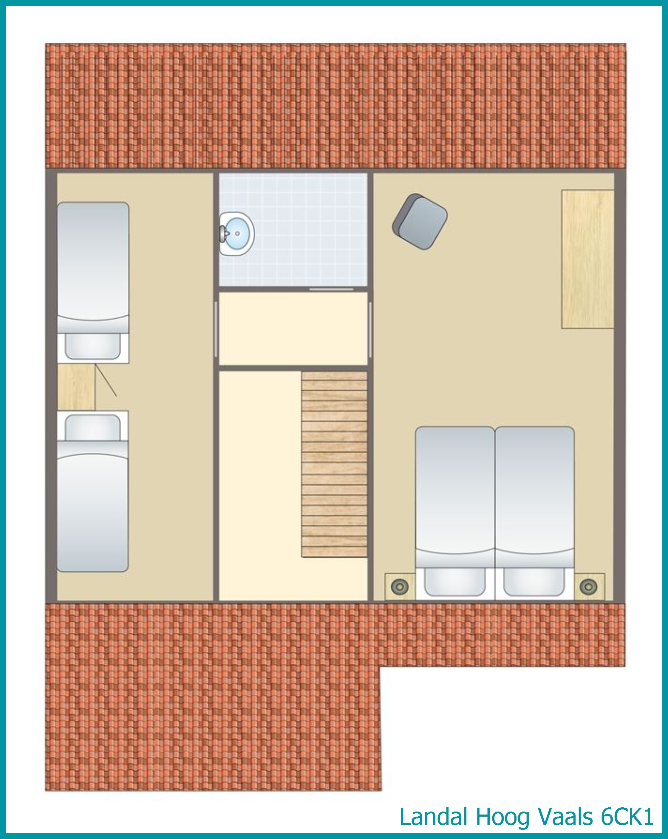 6-Personen-Kinder-Ferienhaus 6CK1 in Hoog Vaals