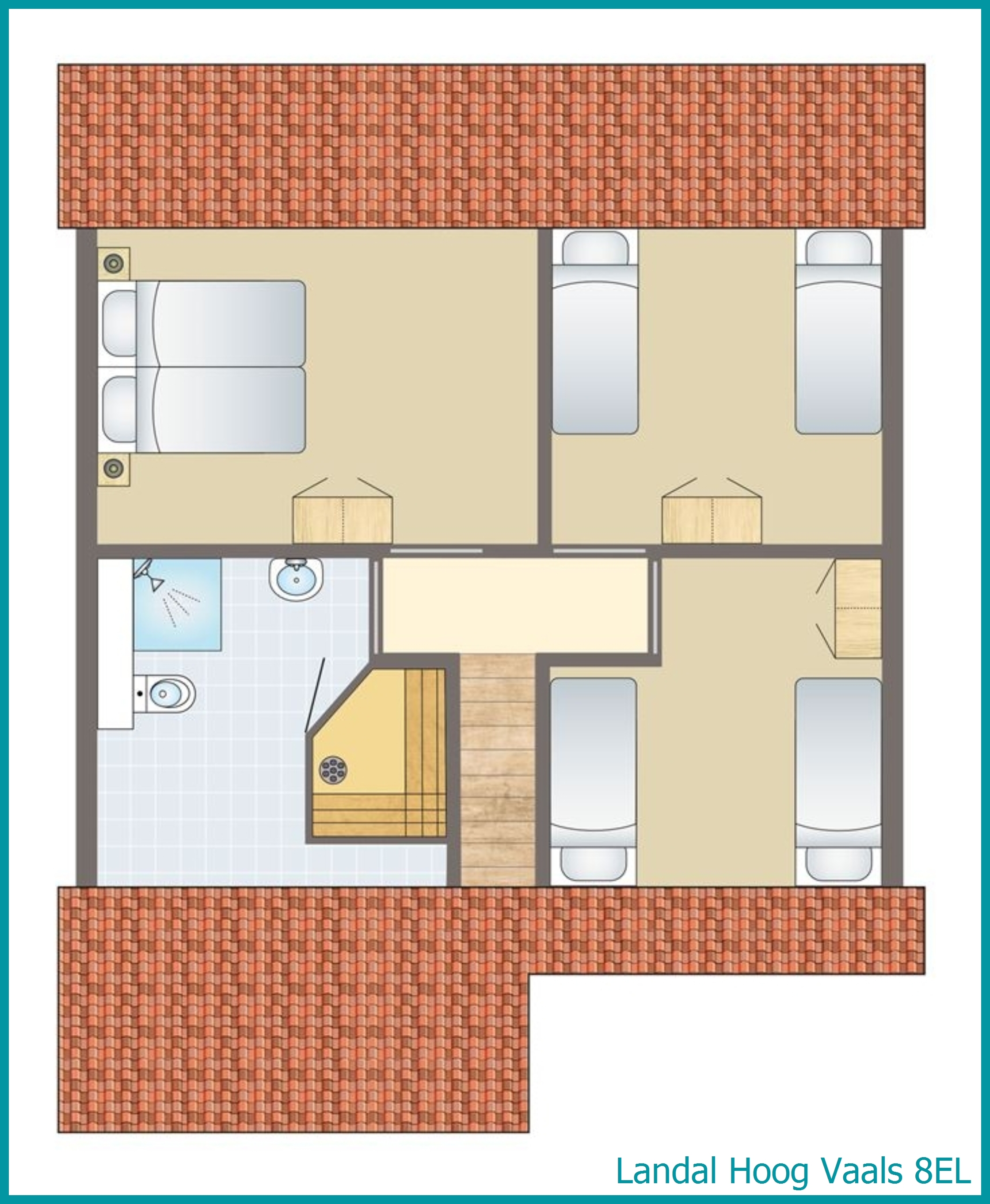 8-Personen-Ferienhaus 8EL in Hoog Vaals