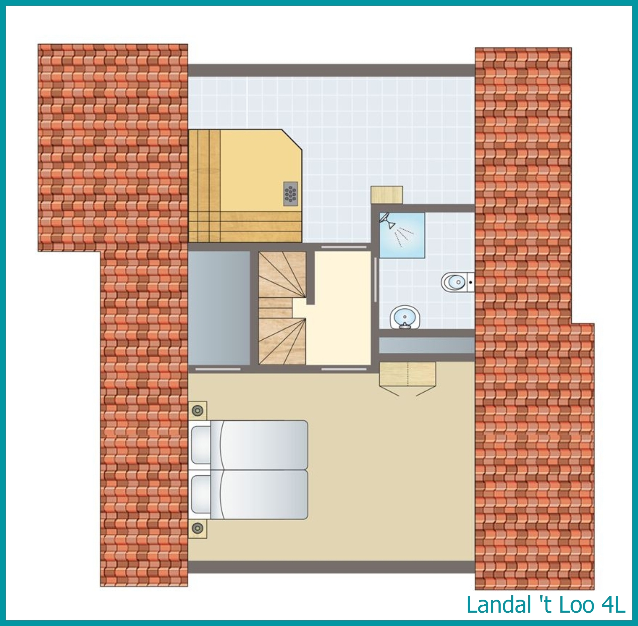 4-Personen-Ferienhaus 4L in 't Loo