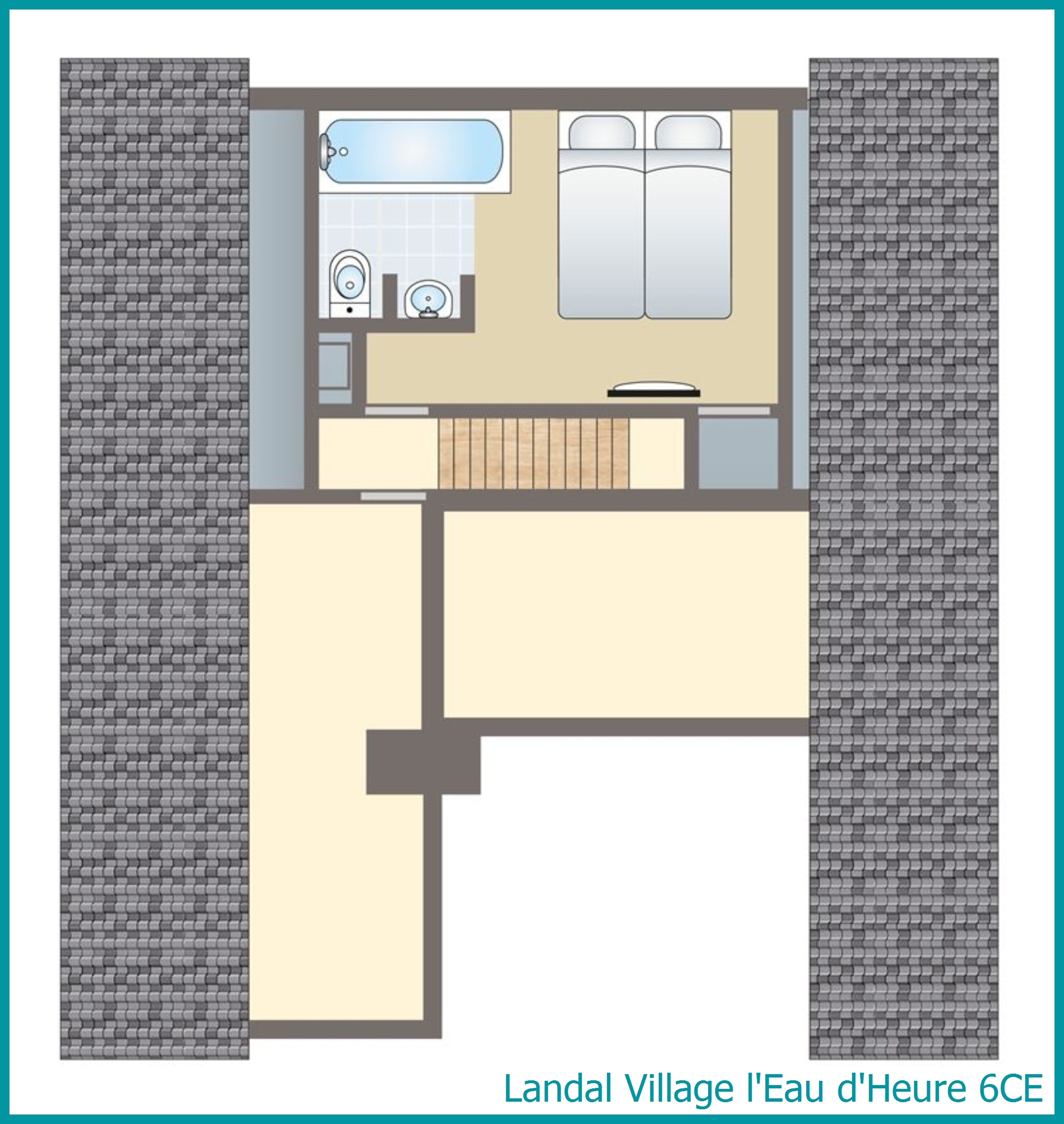 6-Personen-Ferienhaus 6CE in Village l'Eau d'Heure
