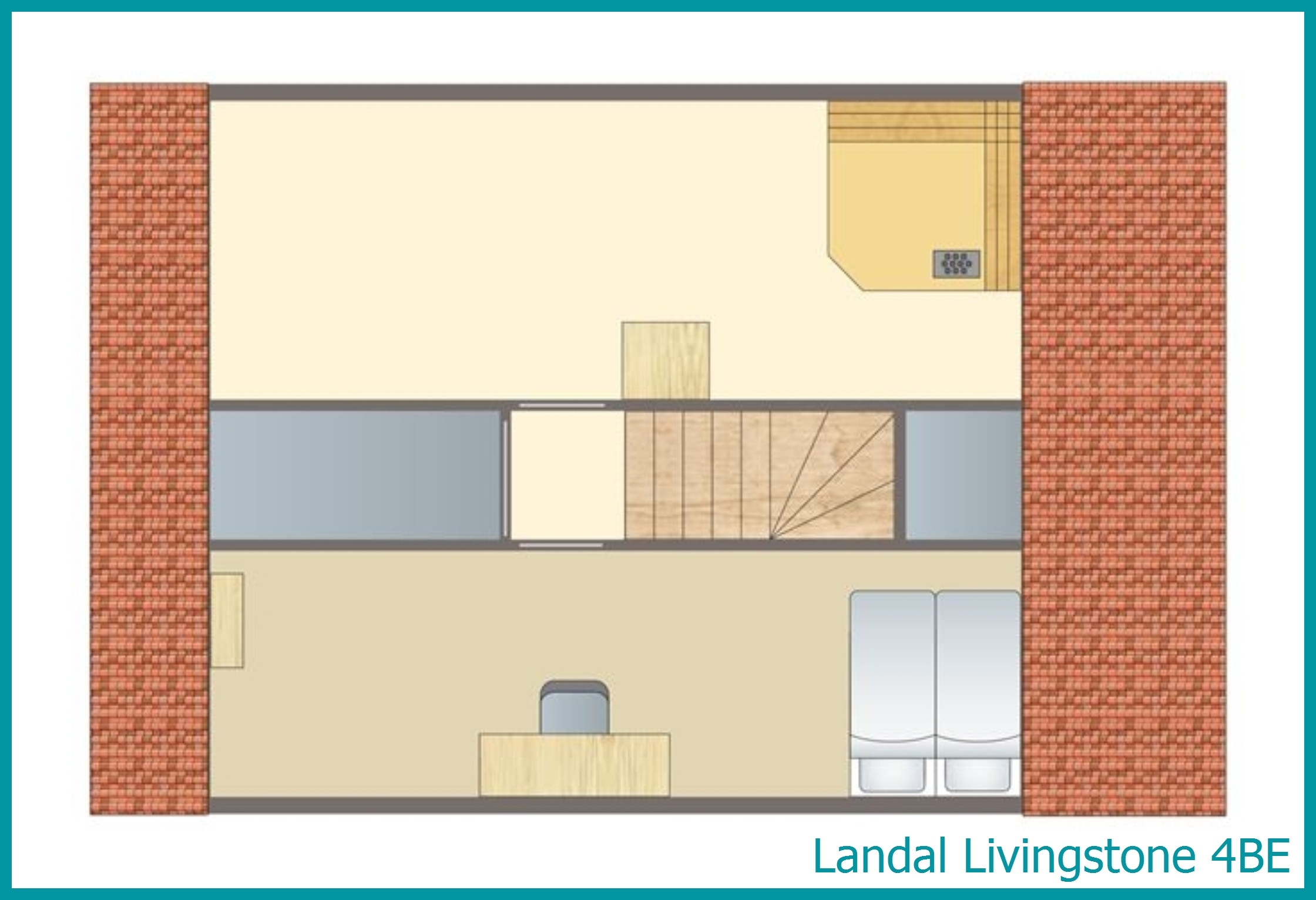 4-Personen-Villa 4BE in Livingstone