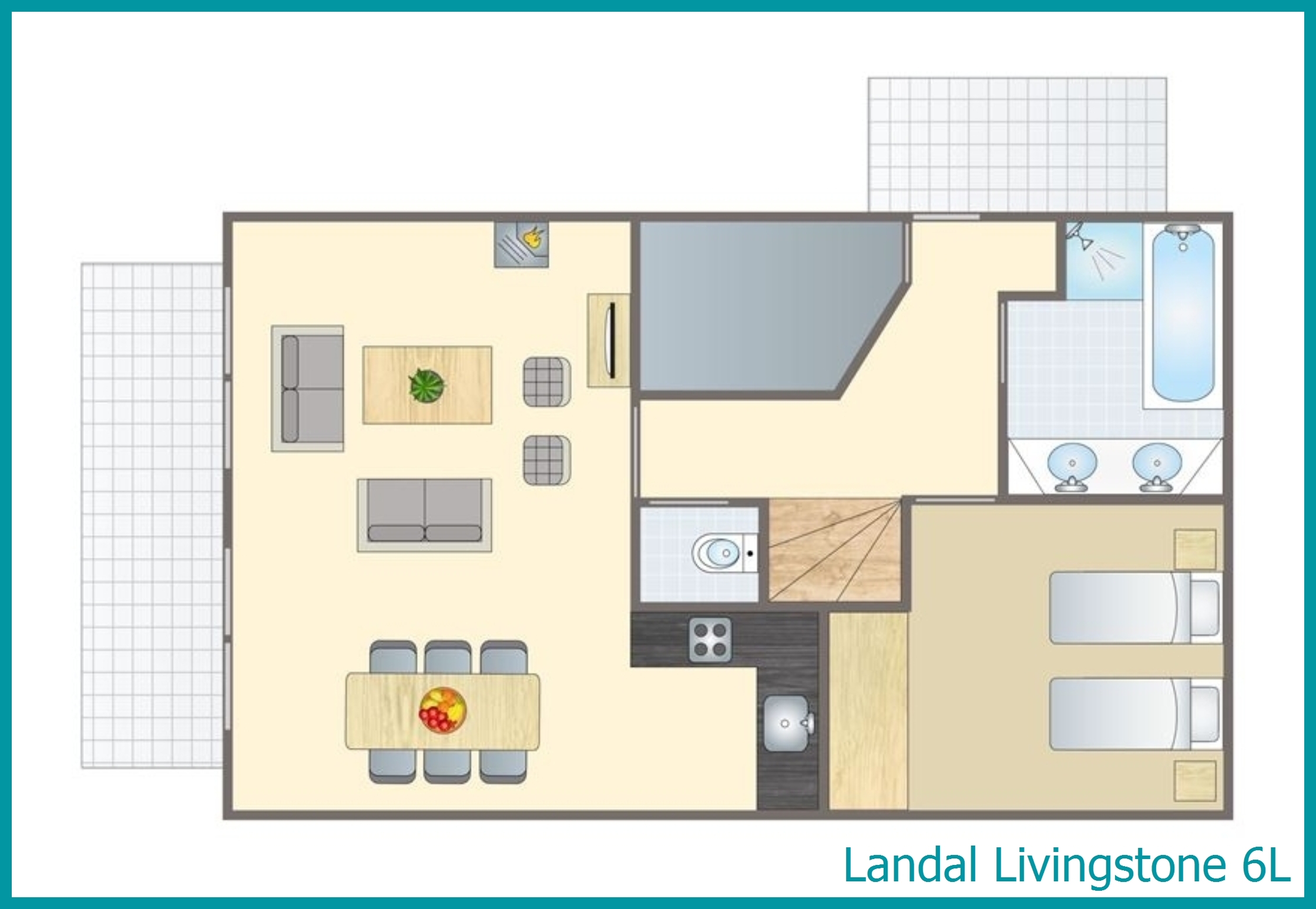 6-Personen-Villa 6L in Livingstone