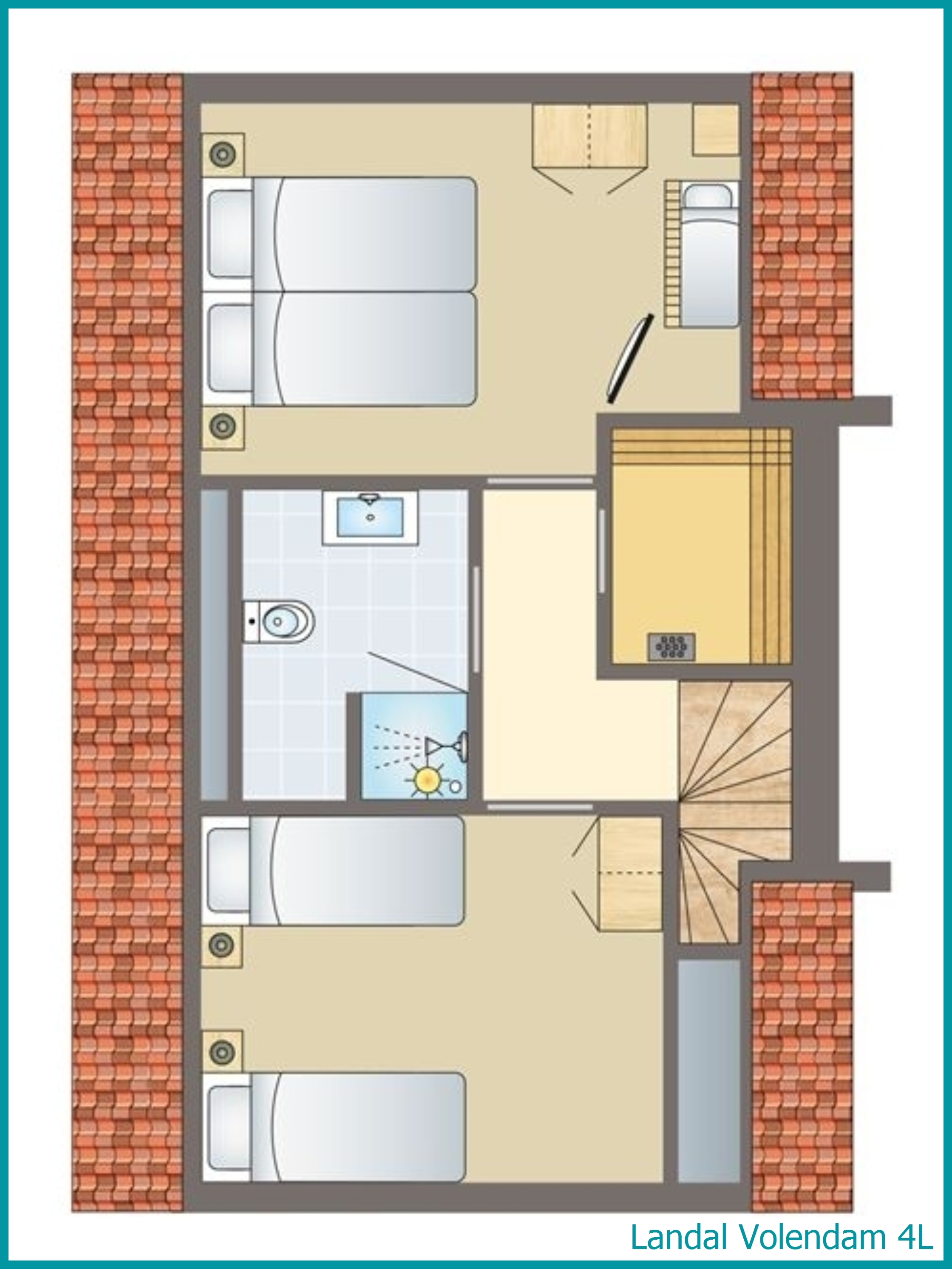 4-Personen-Ferienhaus 4L in Volendam