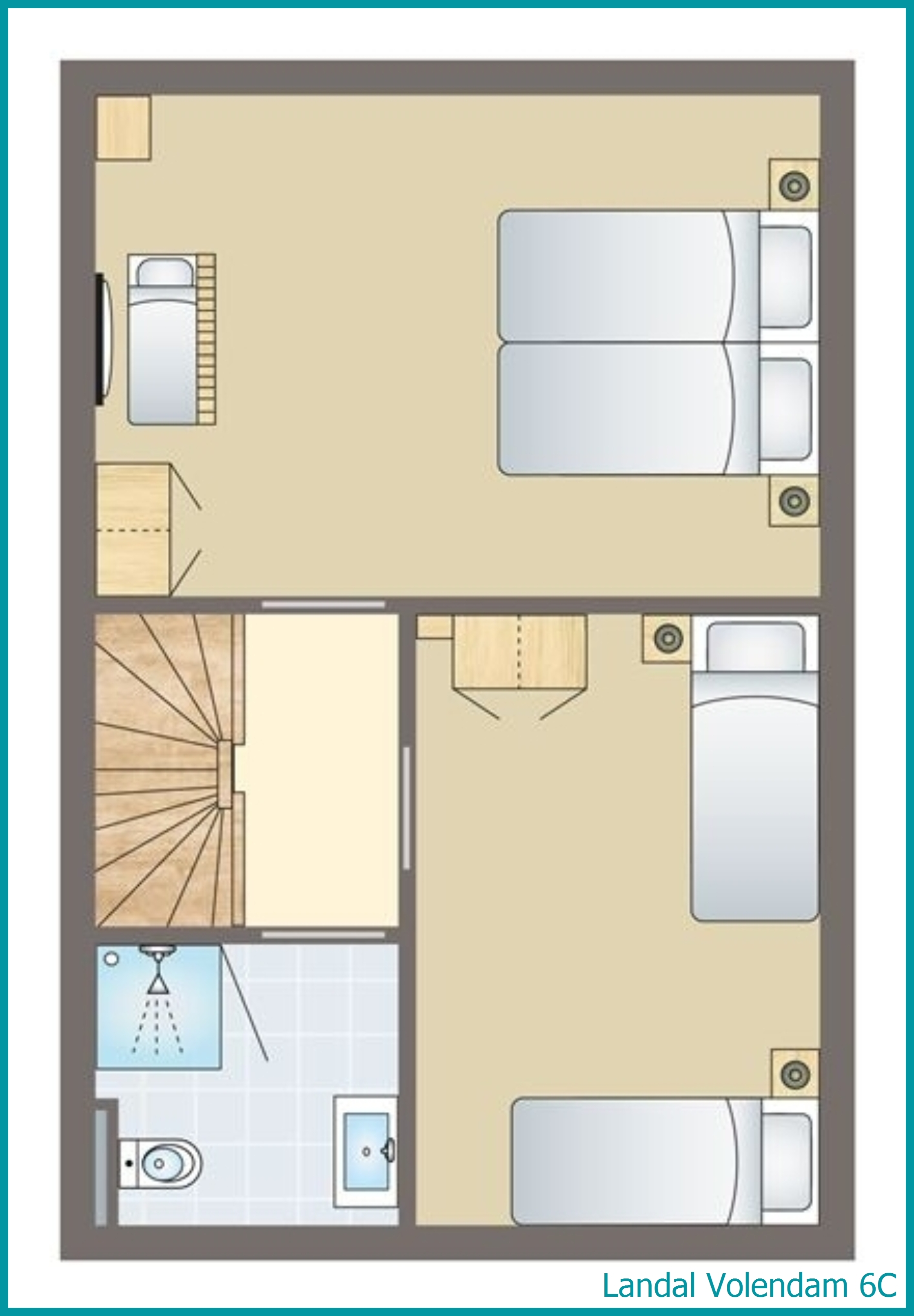 6-Personen-Ferienhaus 6C in Volendam