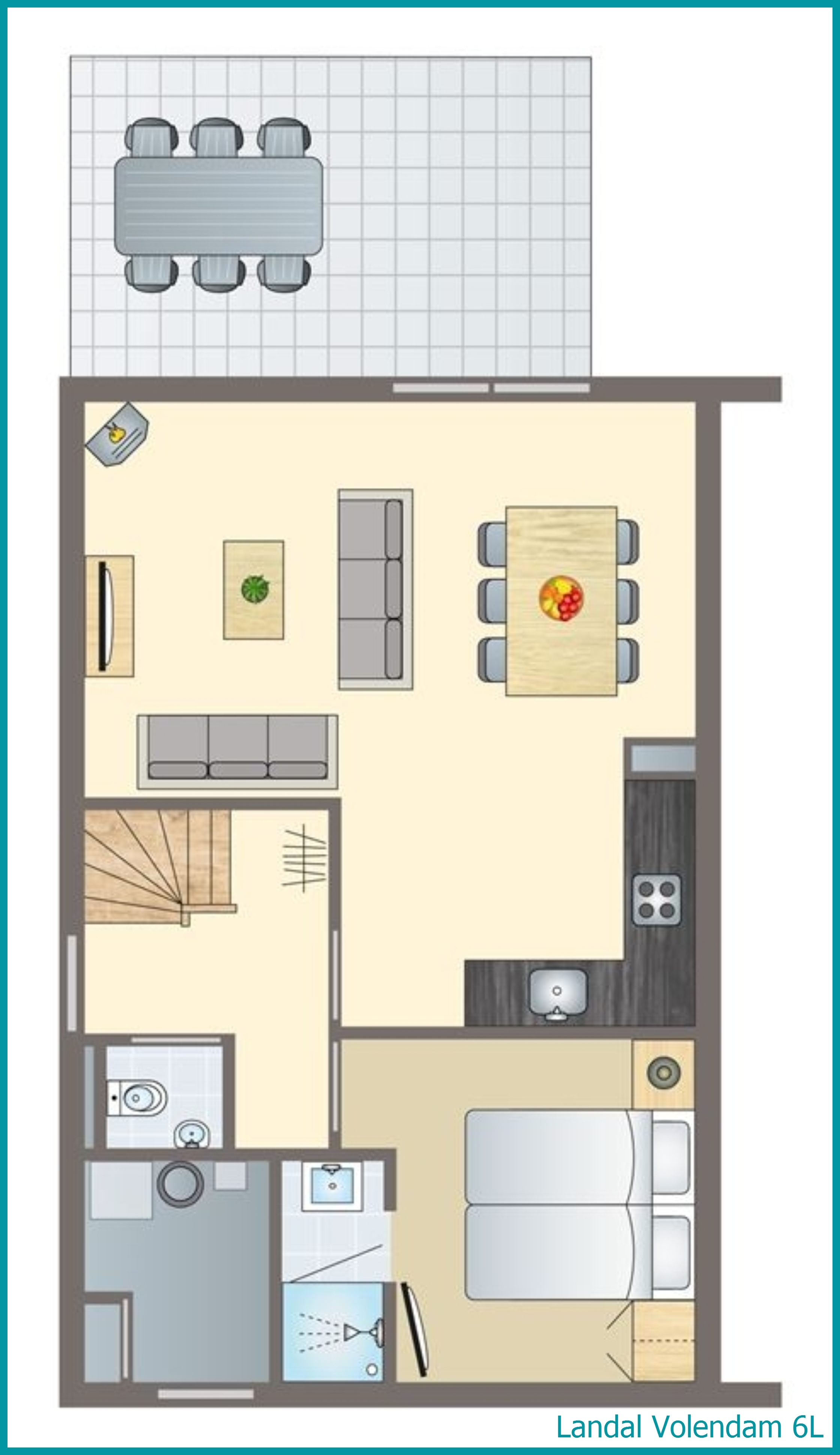 6-Personen-Ferienhaus 6L in Volendam