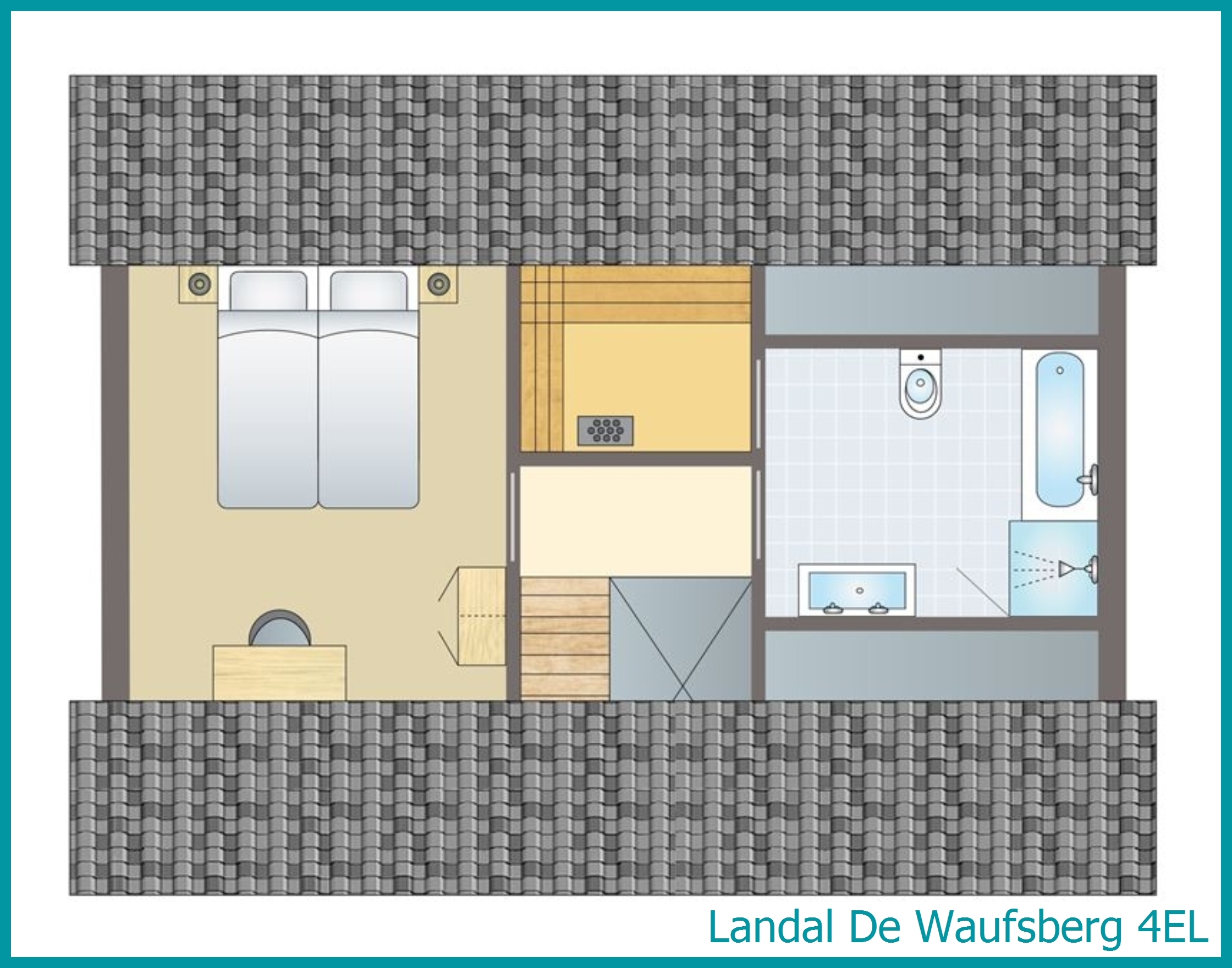 4-Personen-Villa 4EL in De Waufsberg
