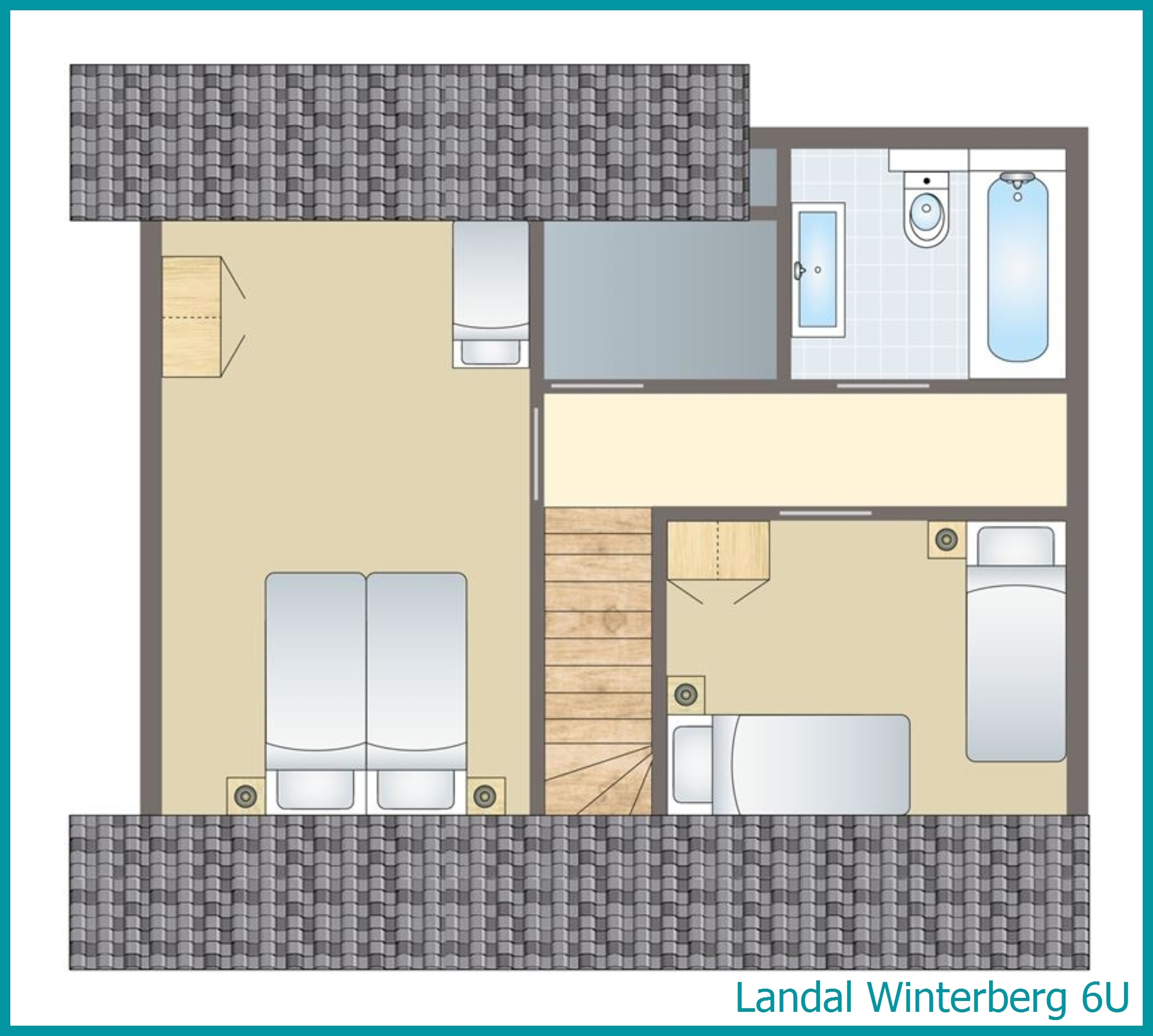 6-Personen-Ferienhaus 6U in Winterberg