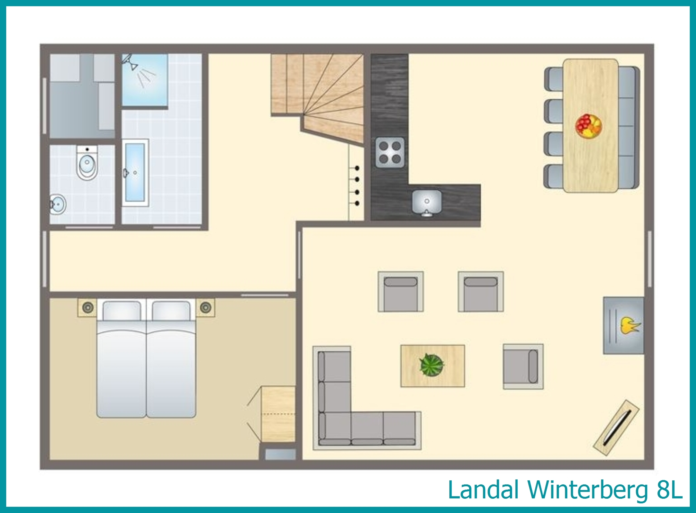 8-Personen-Ferienhaus 8L in Winterberg