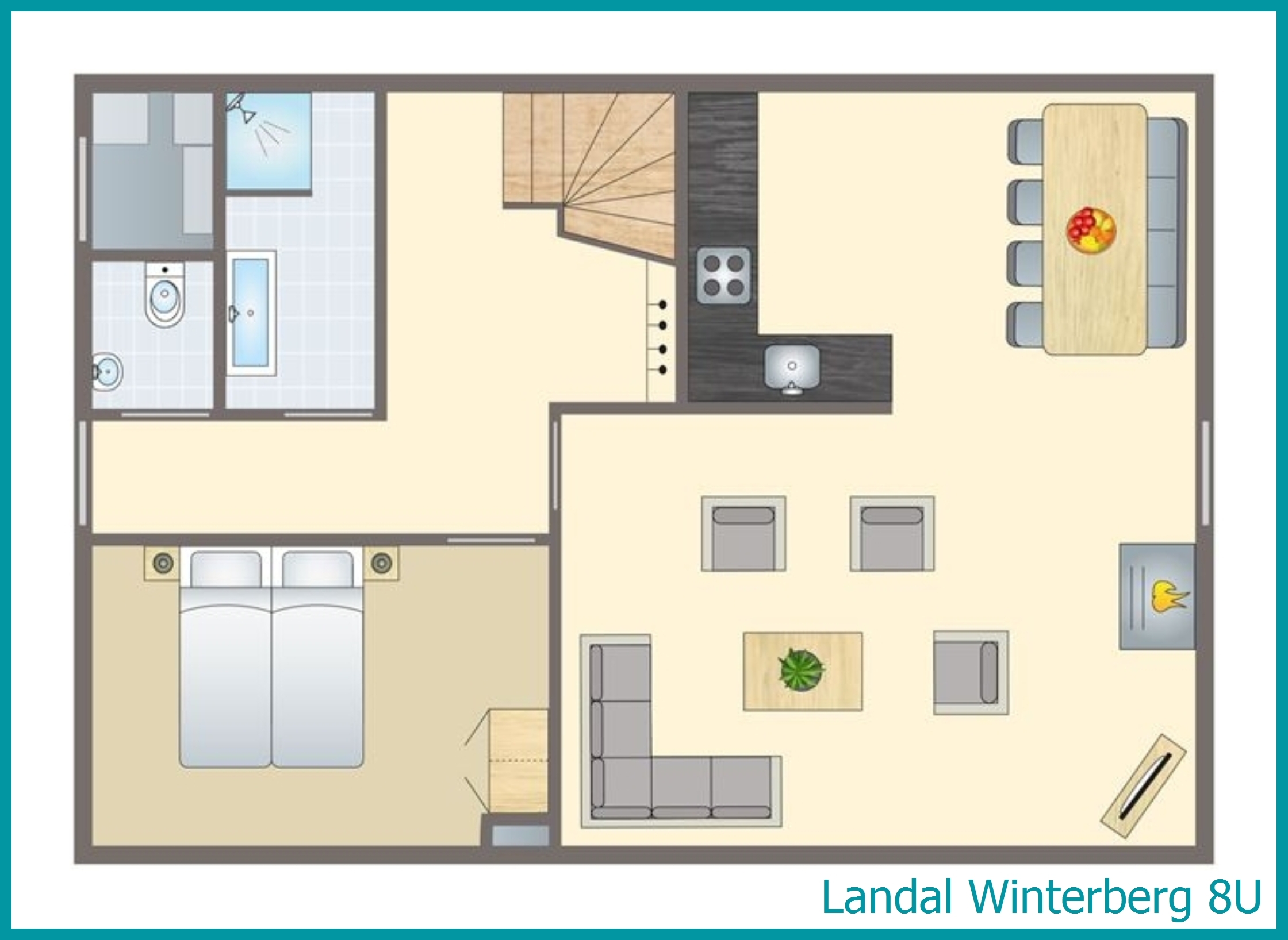 8-Personen-Ferienhaus 8U in Winterberg