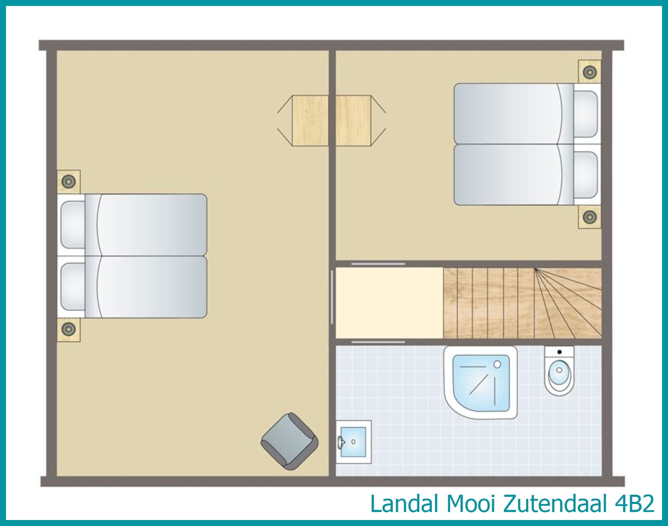 4-Personen-Ferienhaus 4B2 in Mooi Zutendaal