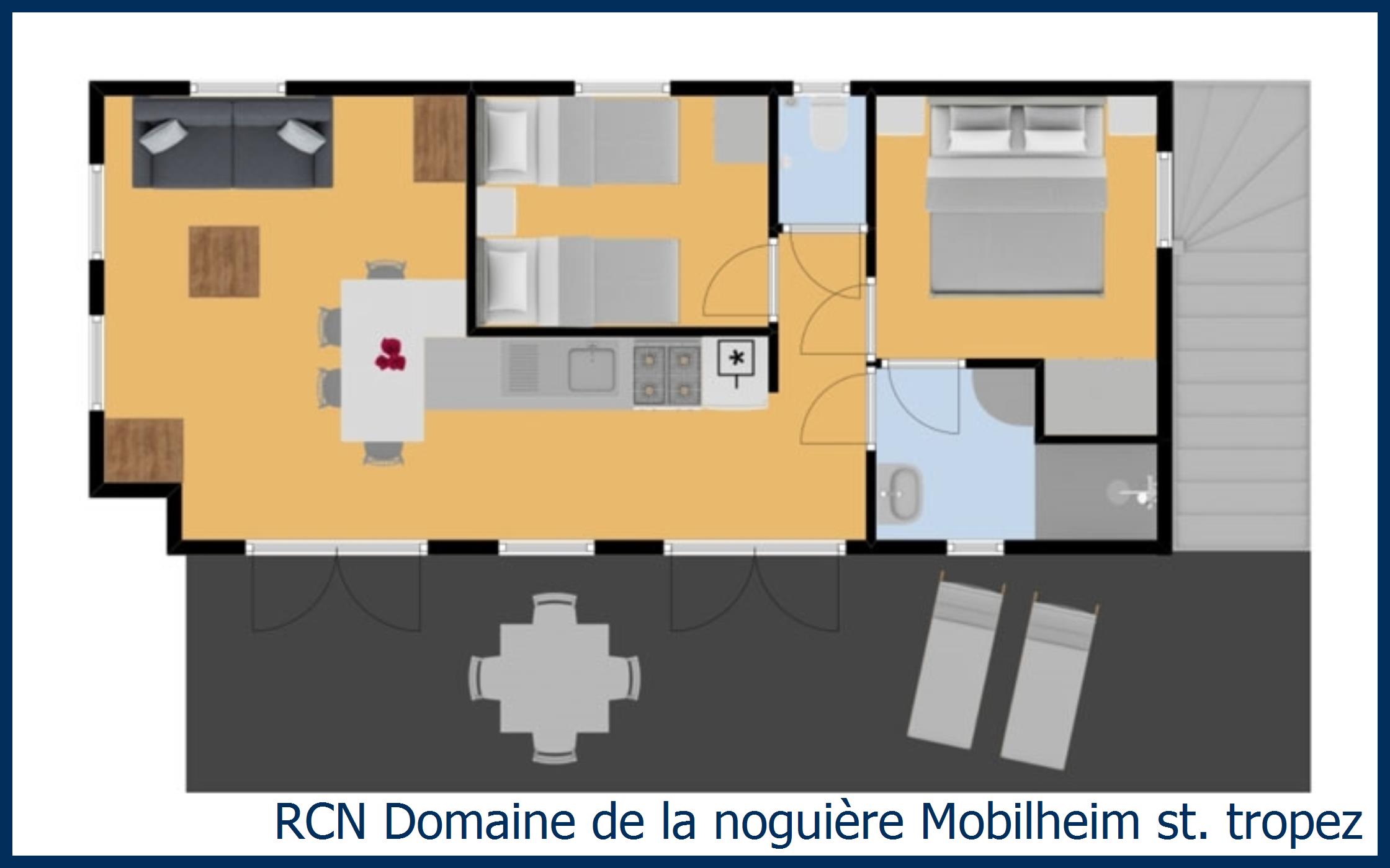 Kindermobilheim Mobilheim st. tropez in Domaine de la Noguière