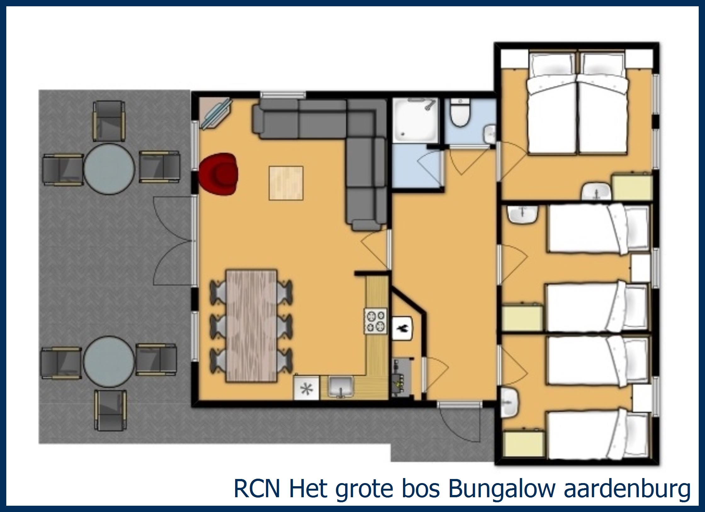 Ferienhaus Aardenburg in Het Grote Bos