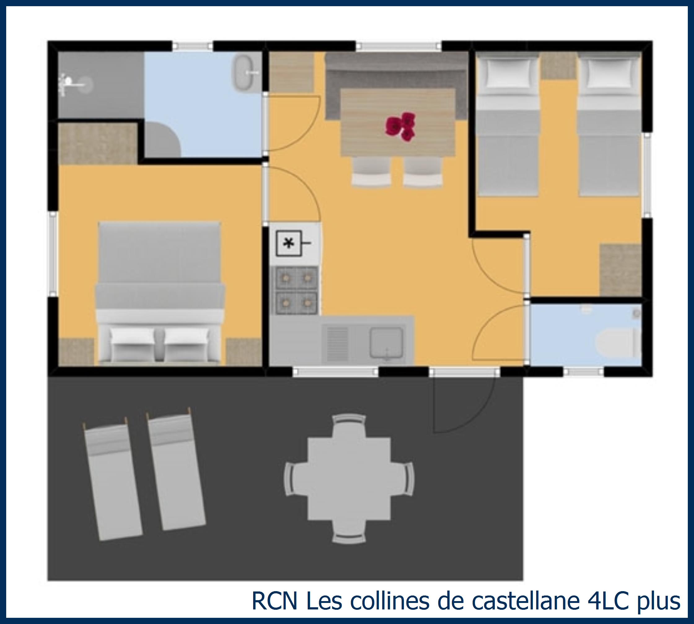 Mobilheim romarin 4LC plus in Les Collines de Castellane