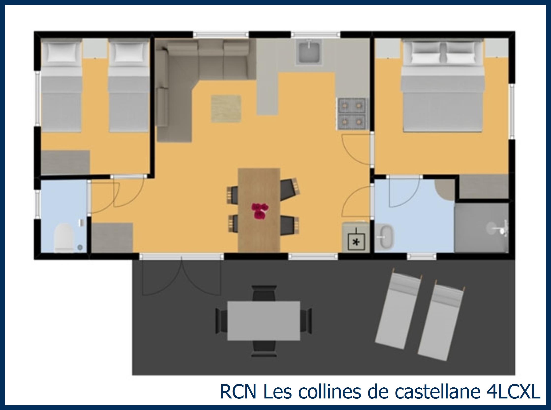 Mobilheim origan 4LCXL in Les Collines de Castellane