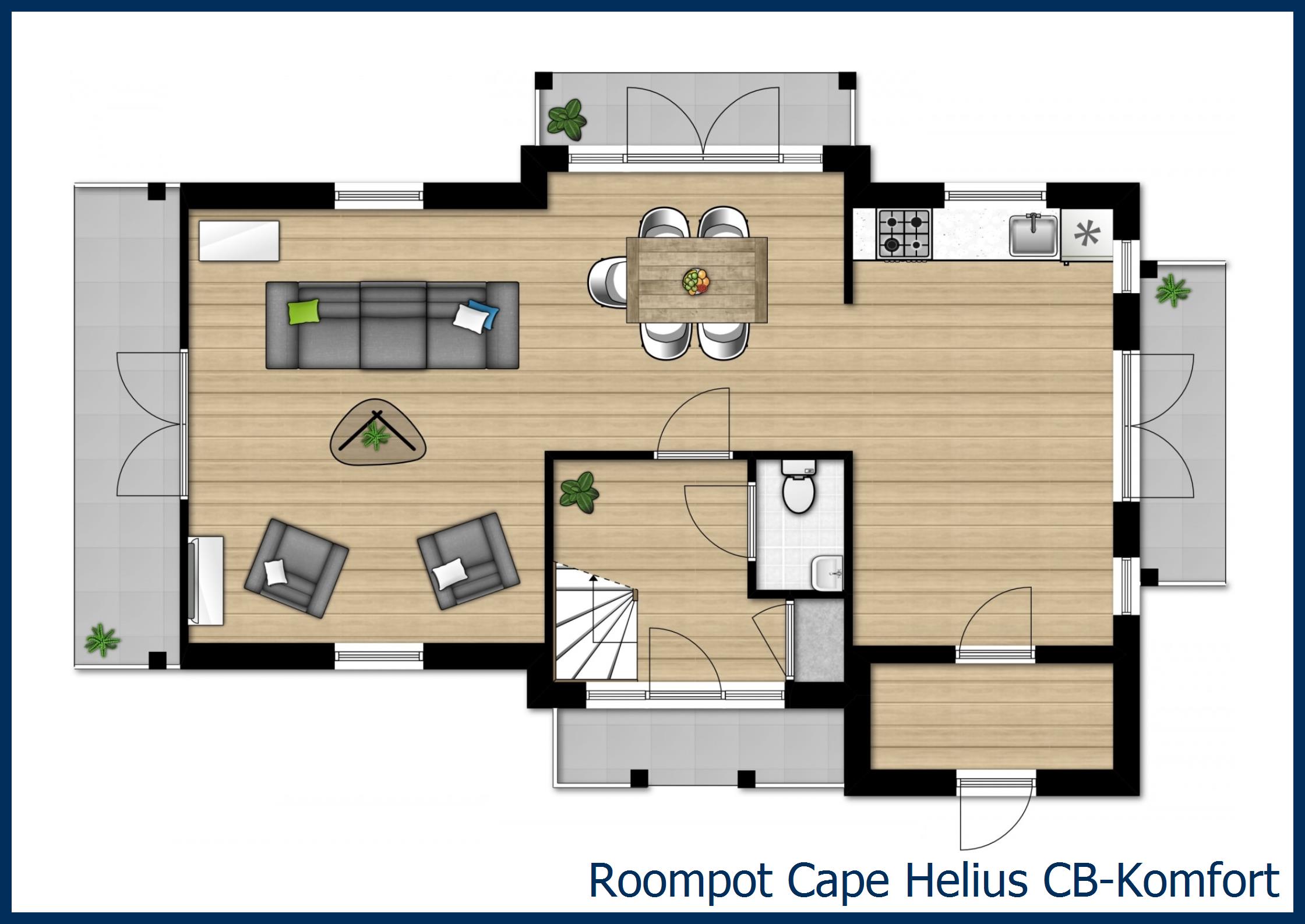 Bungalow CB-Komfort in Cape Helius