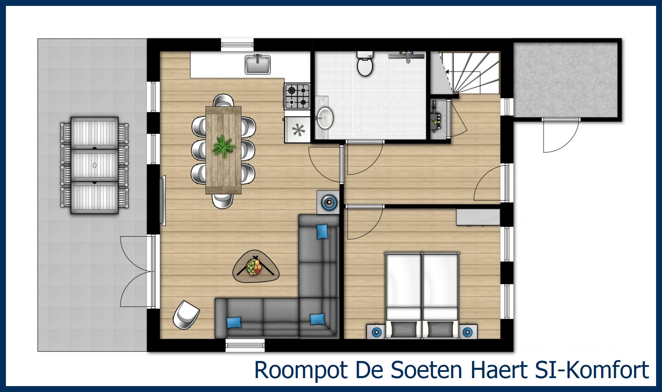 Bungalow SI-Komfort in De Soeten Haert