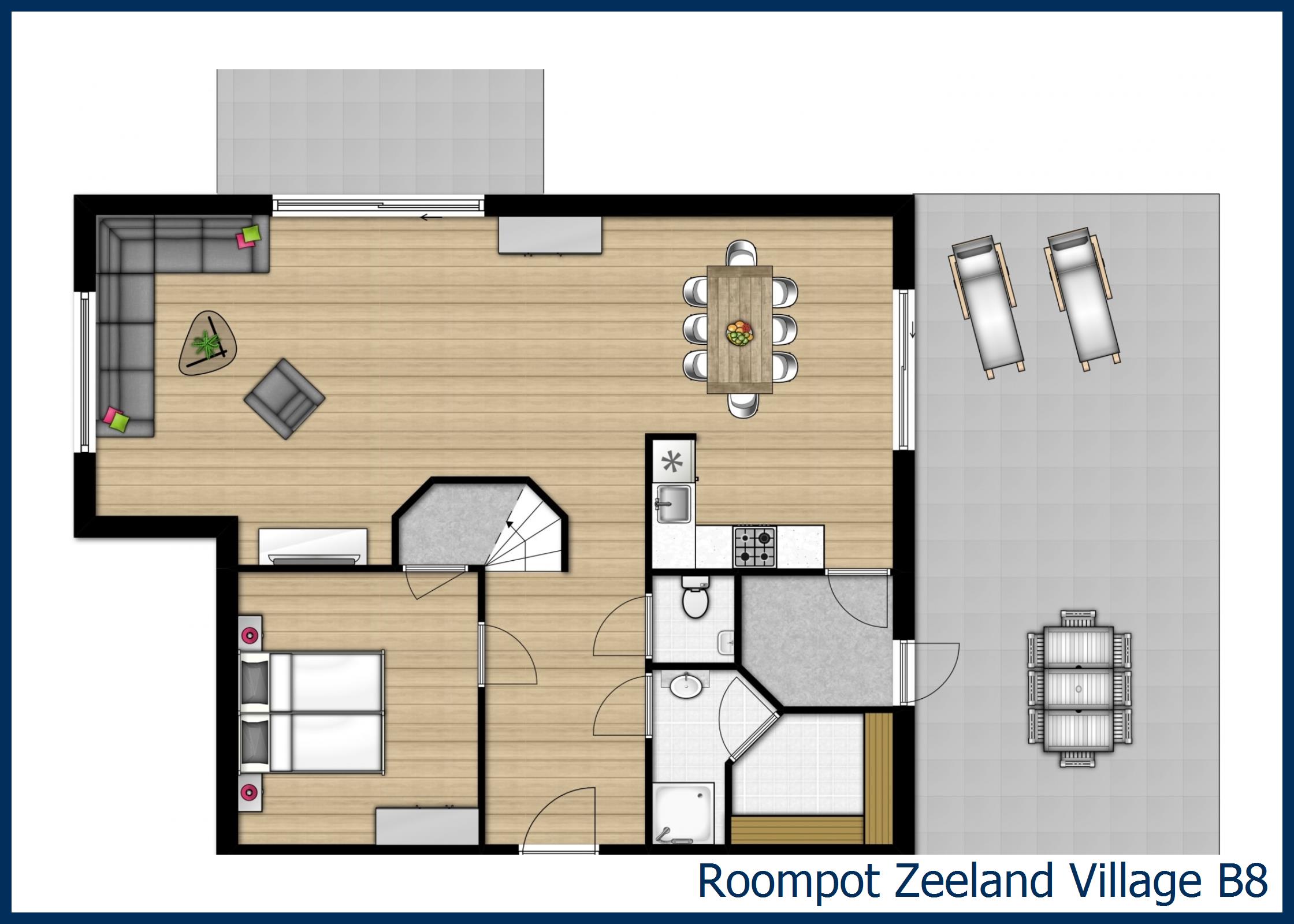 Bungalow B8 in Zeeland Village