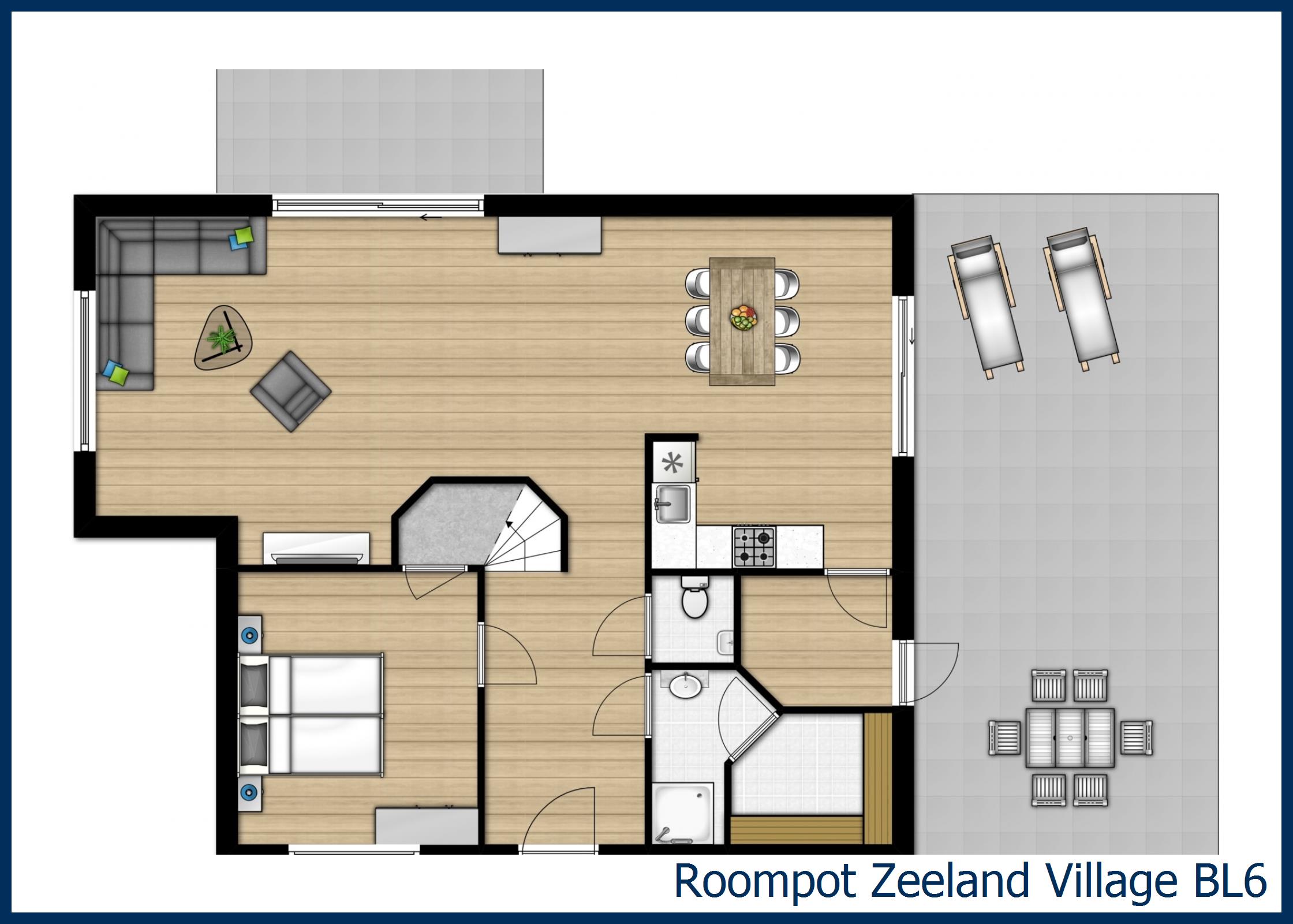 Bungalow BL6 in Zeeland Village