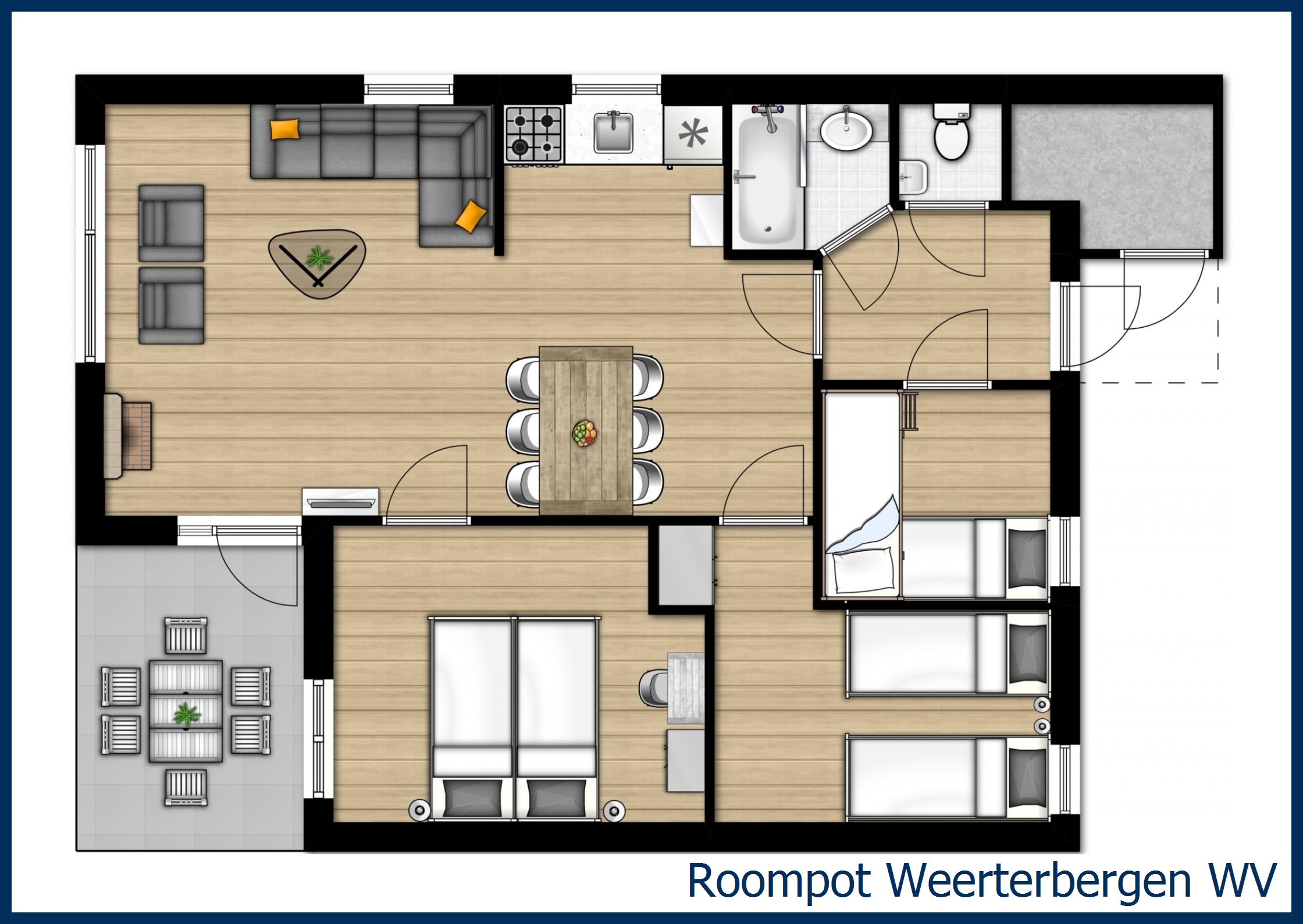 Bungalow WV in Weerterbergen