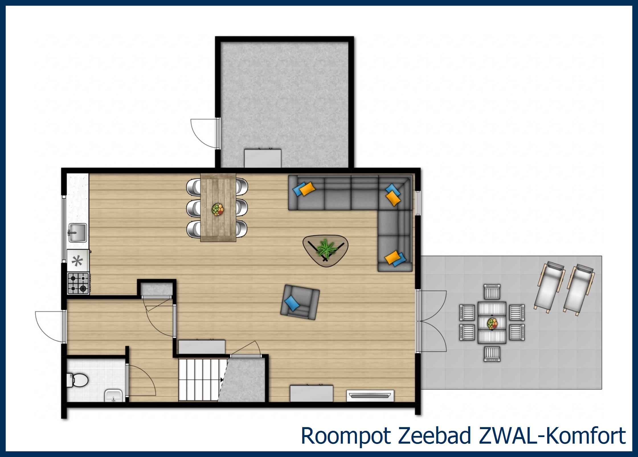 Bungalow ZWAL-Komfort in Zeebad